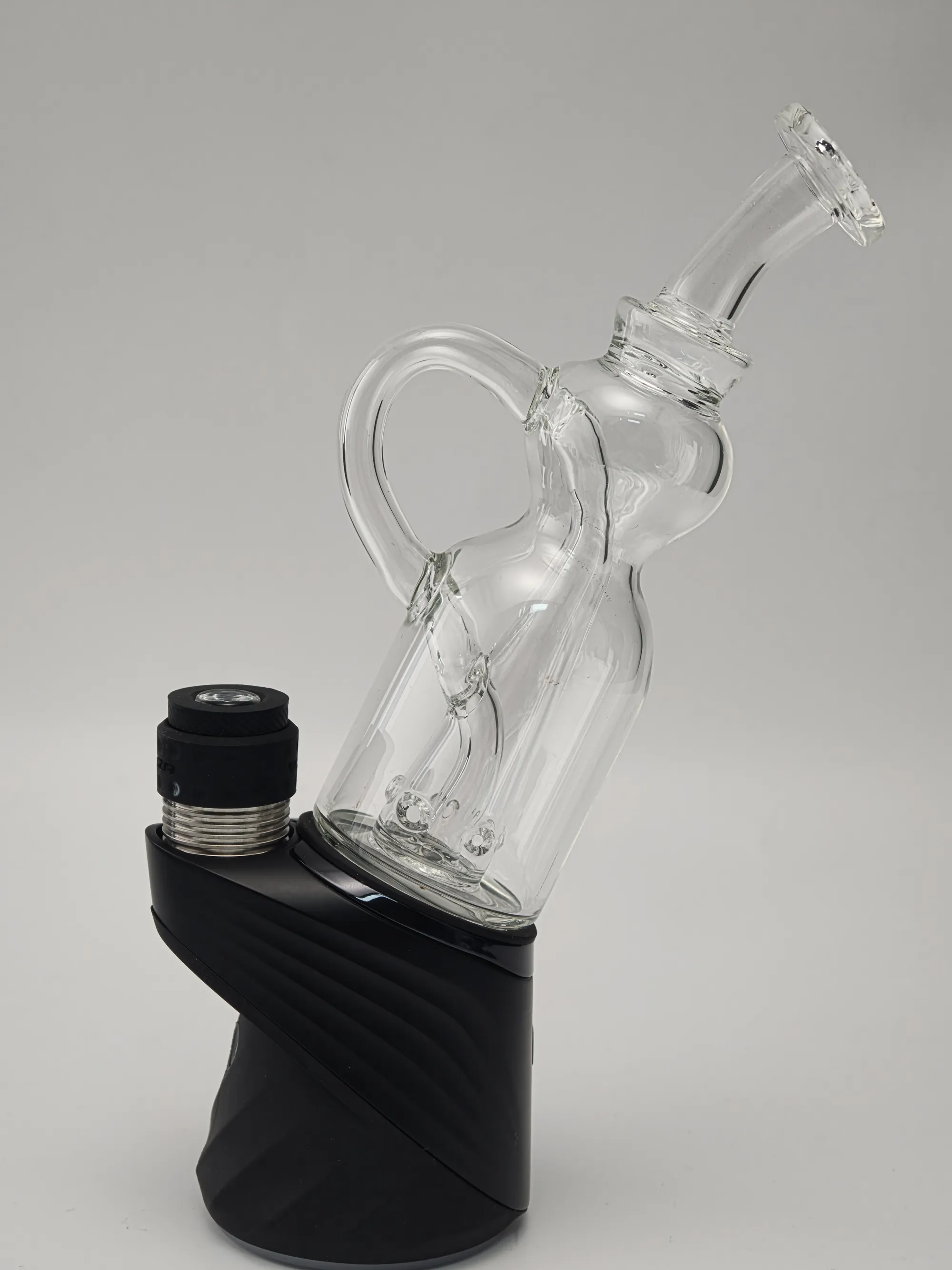 Crystal Vortex | Klein Recycler Glass for Puffco