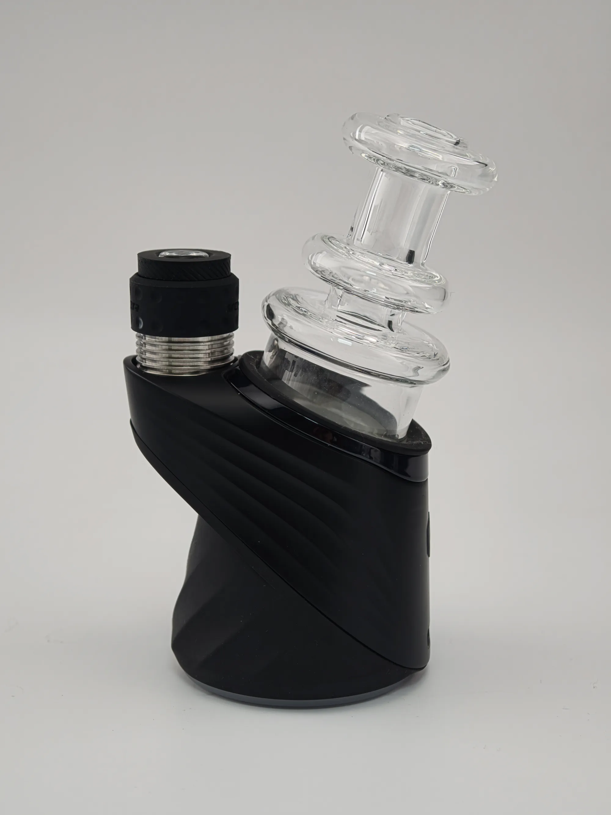 Obsidian Twist | Tactile Grip Dry Top for Puffco