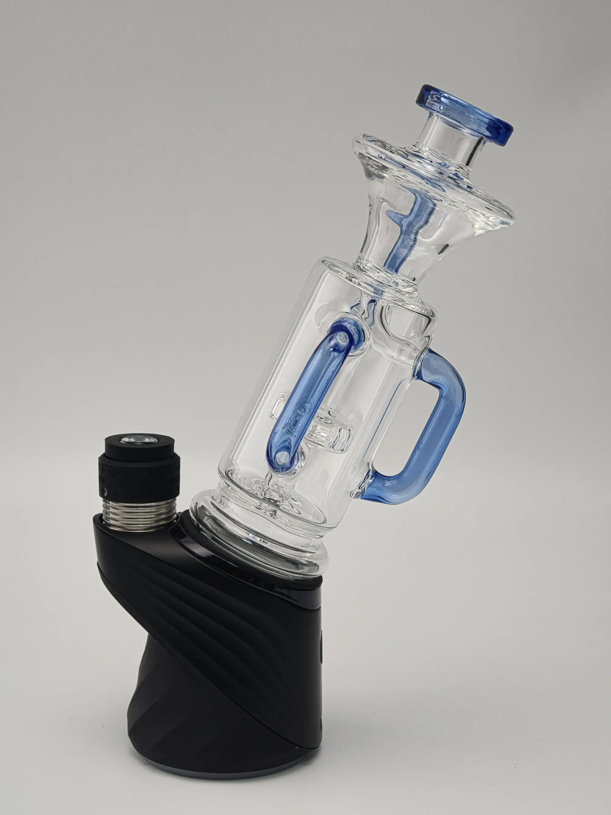 The Blue Hydra | Triple-Arm Recycler for Puffco