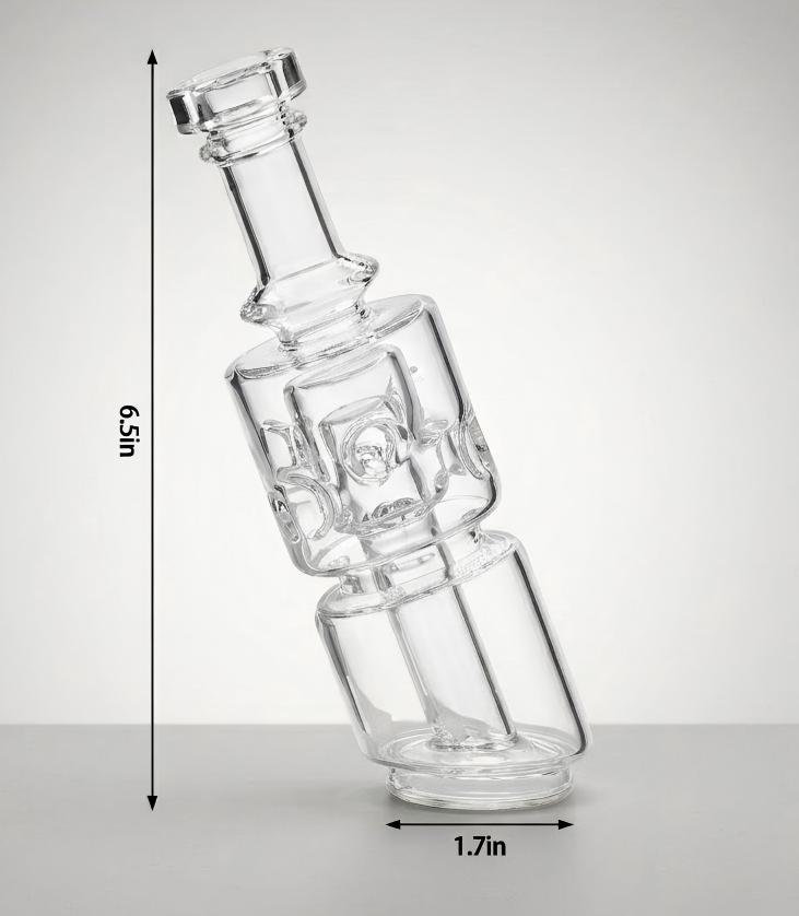 Matrix Pillar Can | 360° Perc Glass for Puffco