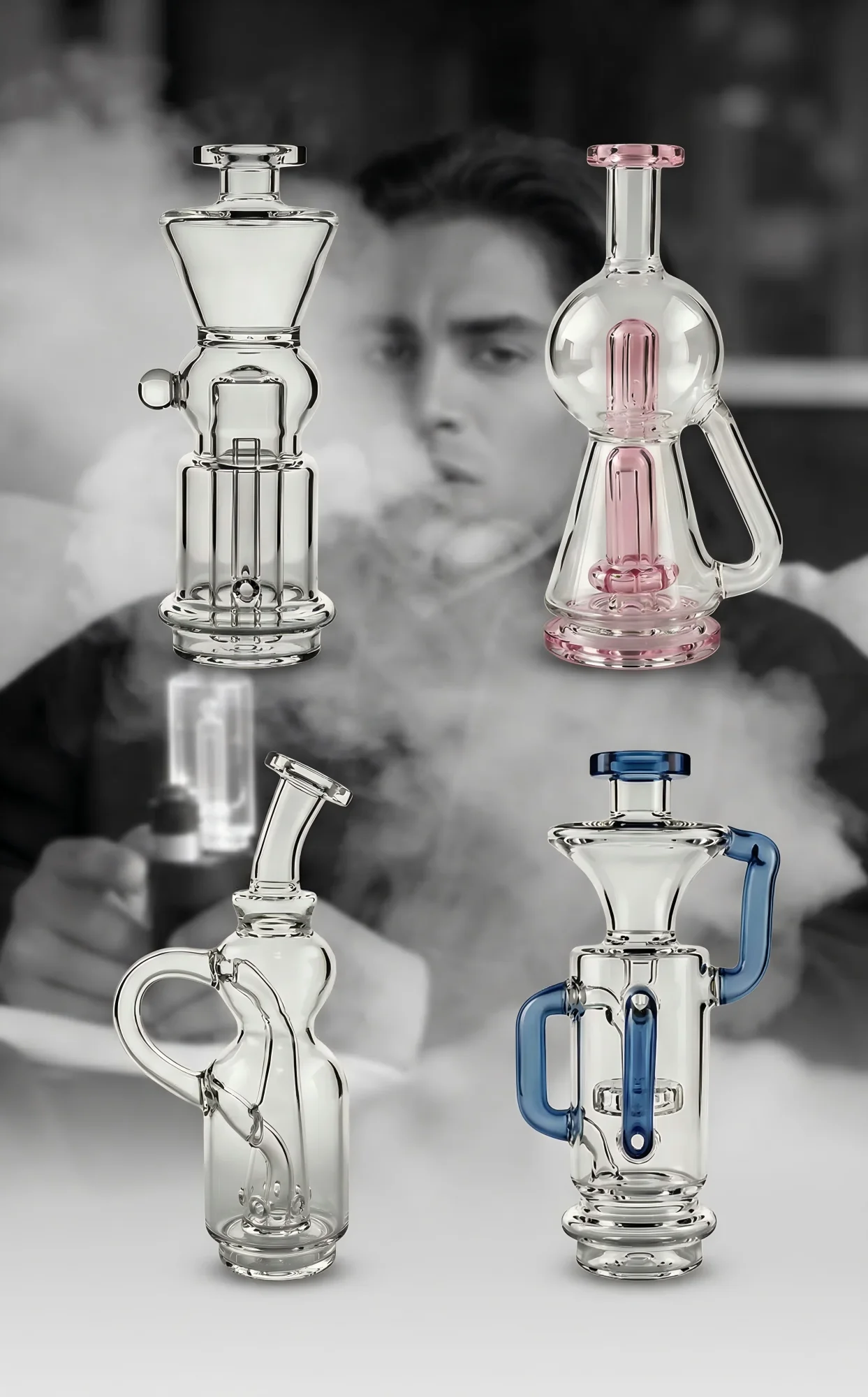 GAB Glass Elite Recycler collection - Own the Quality Skip the Markup, premium borosilicate glass at real-world prices