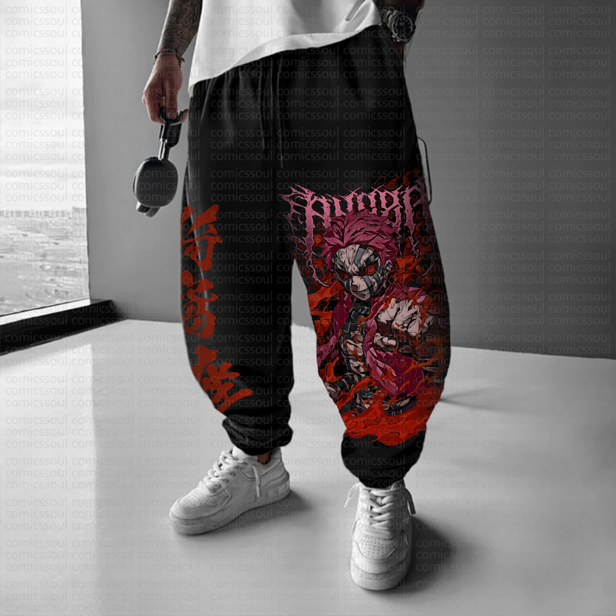 Unisex Anime Inspired Vintage Pants丨Comicssoul