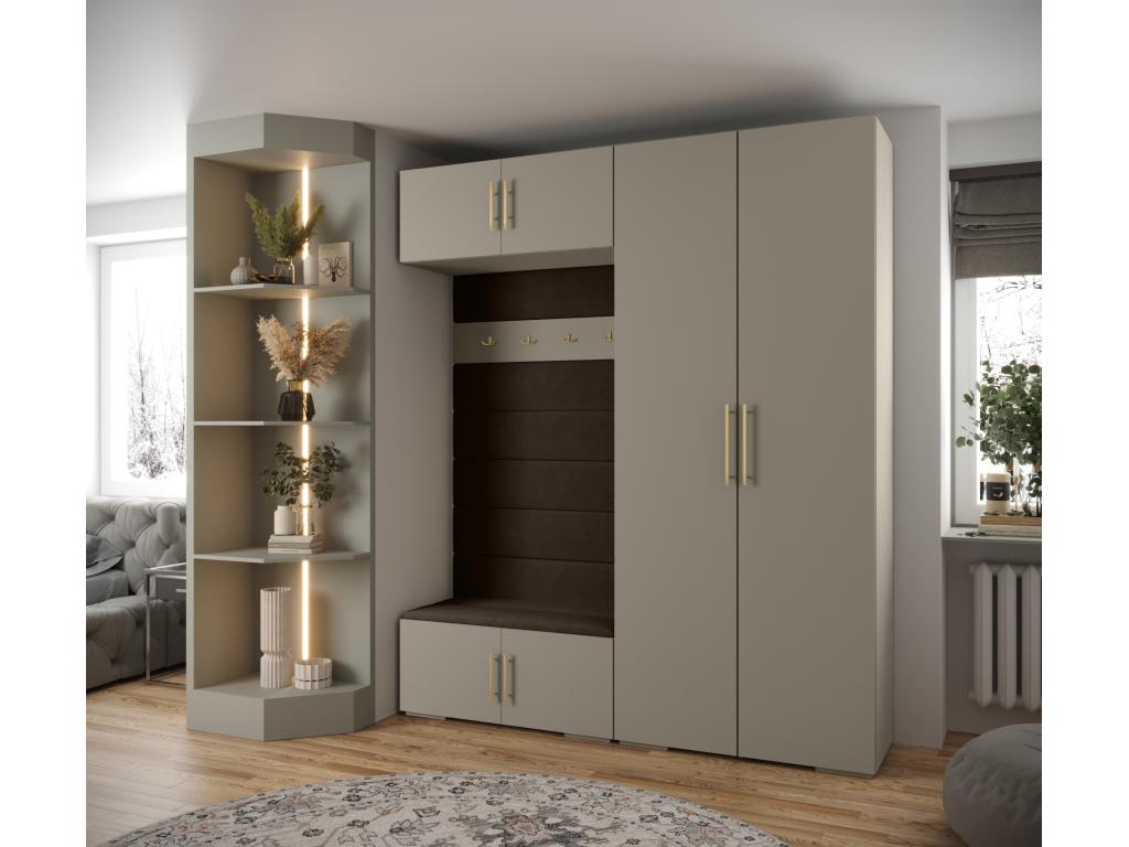 Abodeia 3 armario con puertas batientes 236 - 7/200/47