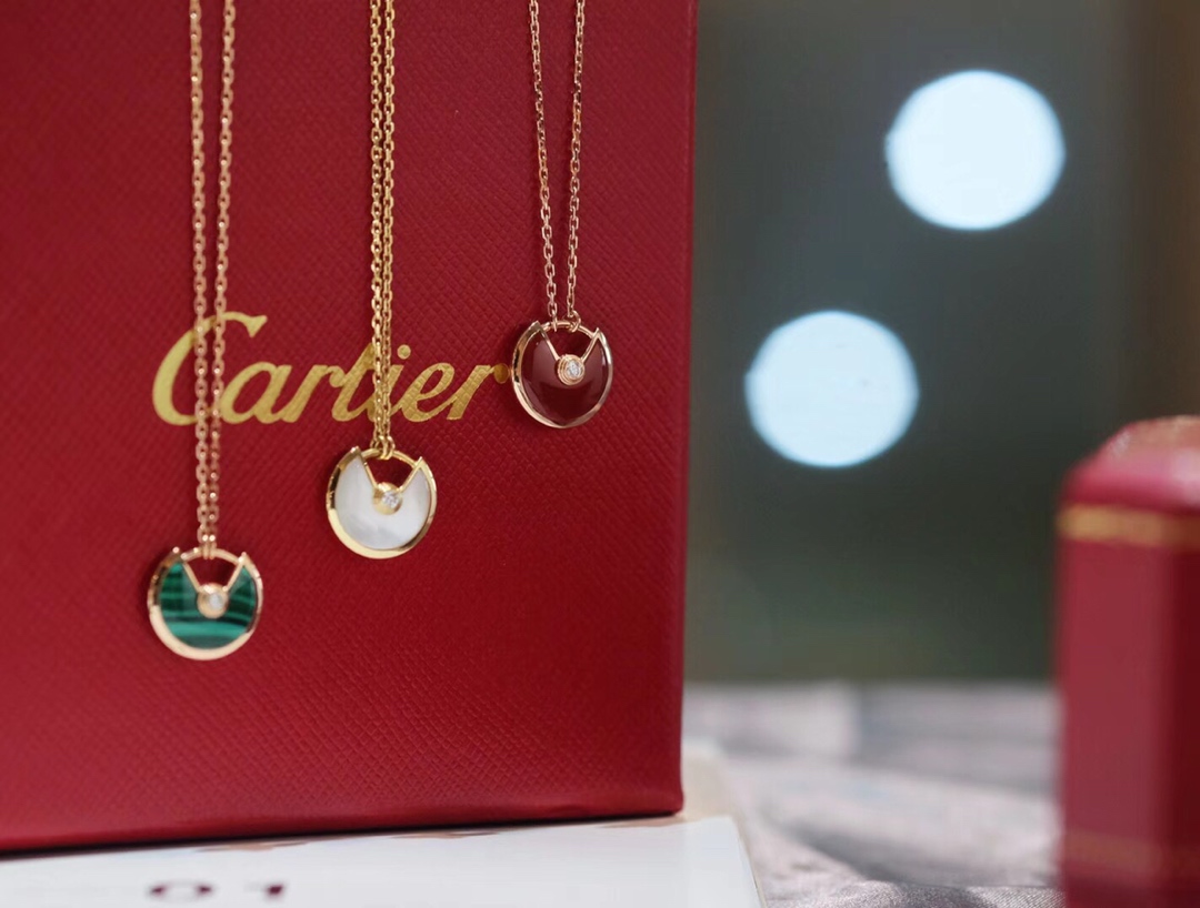 Cartier Amulette de Necklace Earring Bracelet - Original Replica Club