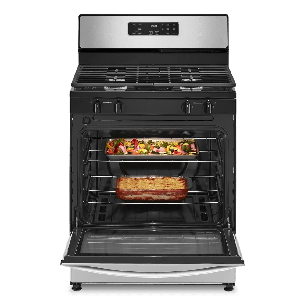 WHIRLPOOL WFG320M0MS 30" FREE STANDING GAS RANGE Stainless Steel - Image 2