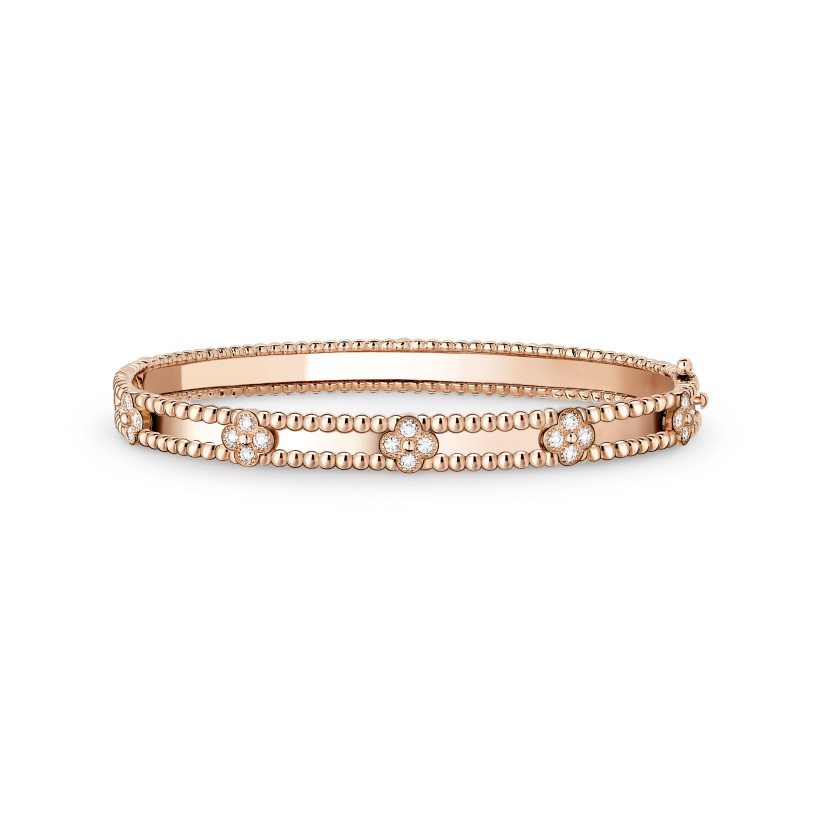 Replicate Perlée sweet clovers bracelet, medium model(1:1 replica) - Original Replica Club