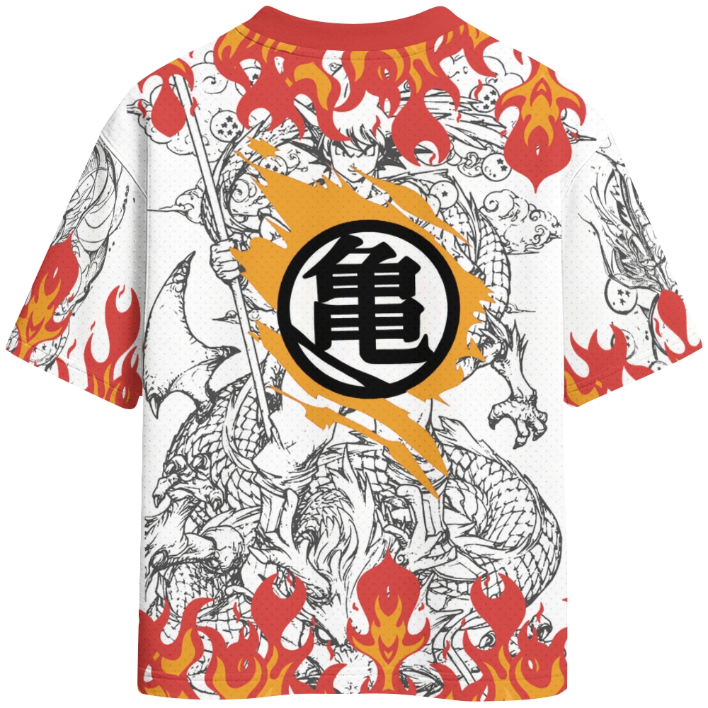 DragonBall Crew Neck Football Jersey