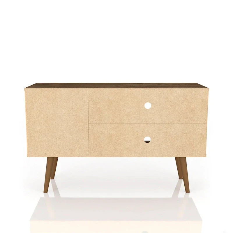 Mid-Century Modern Liberty Dual-Shelf TV Console