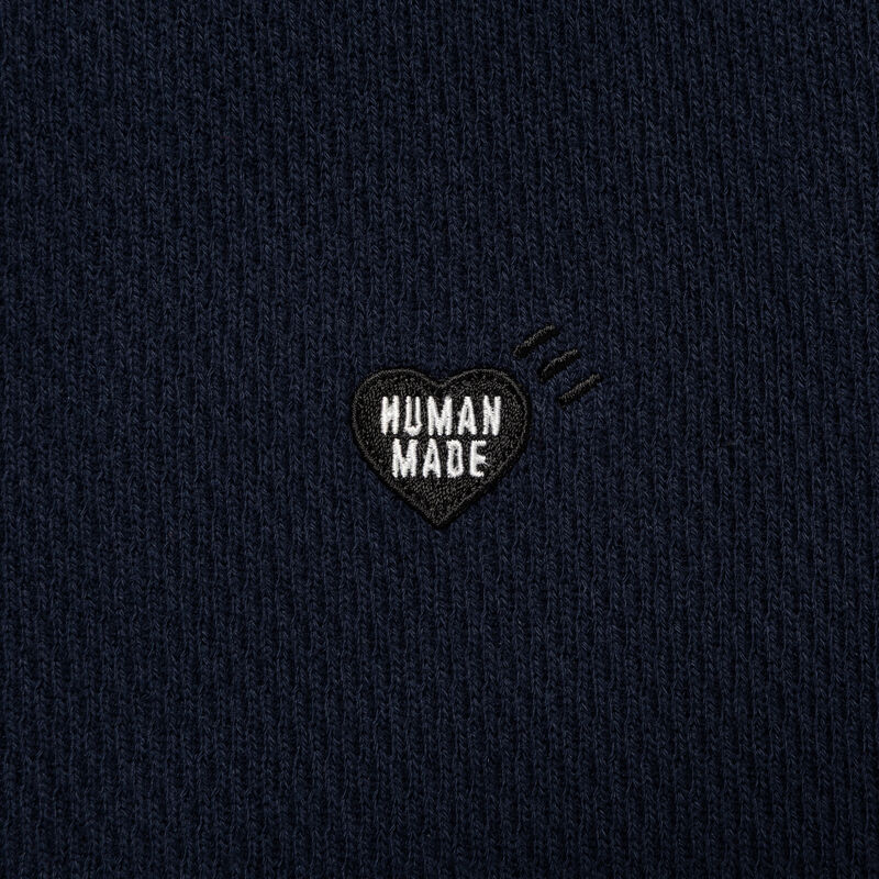 HUMAN MADE HENLEY NECK SHIRT
