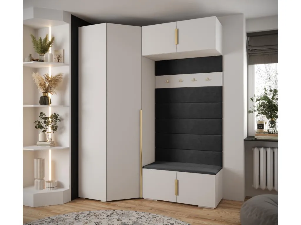 Boverdeco 1 armario con puertas batientes 236.7/182/47