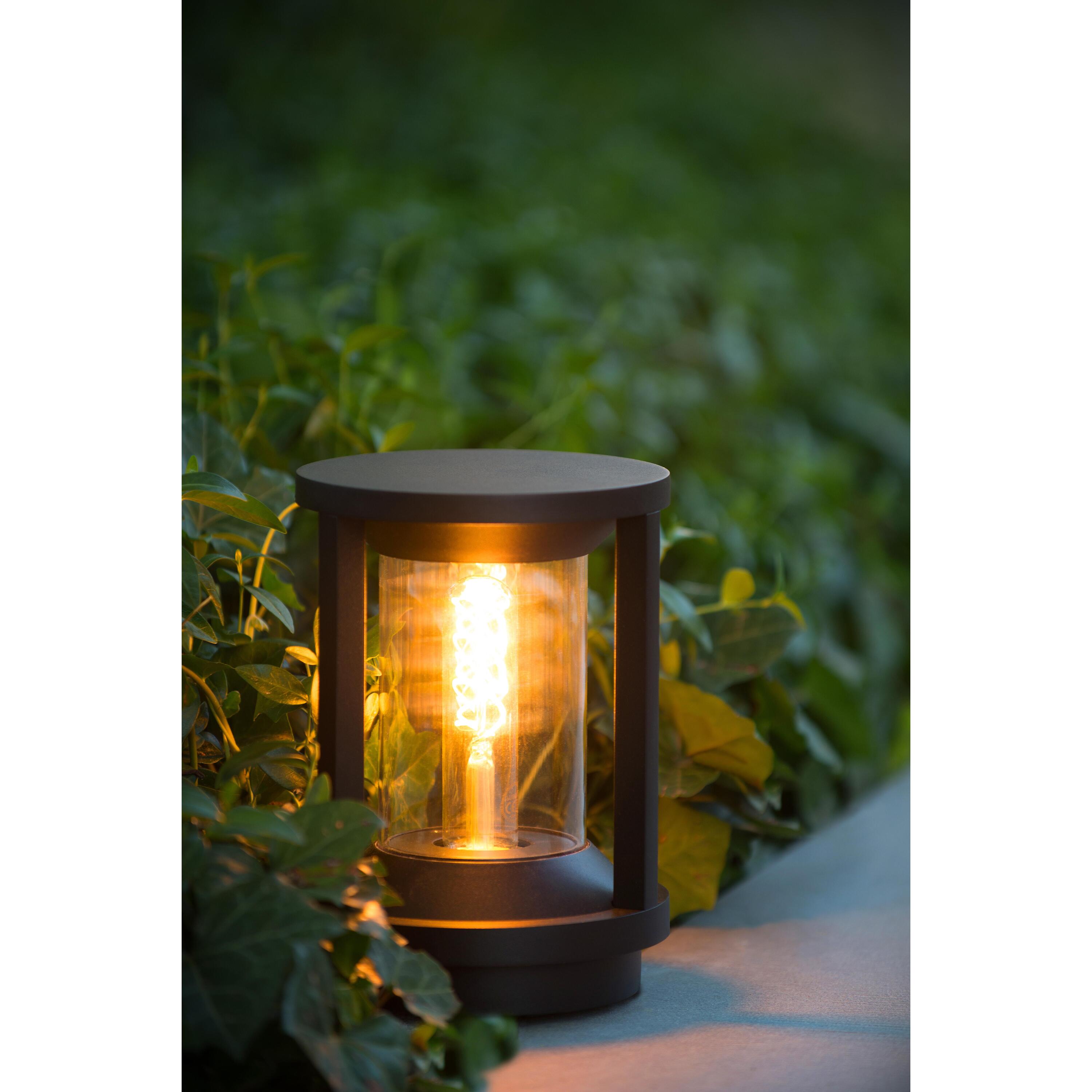 Cadix sokkellamp buiten IP65 small zwart