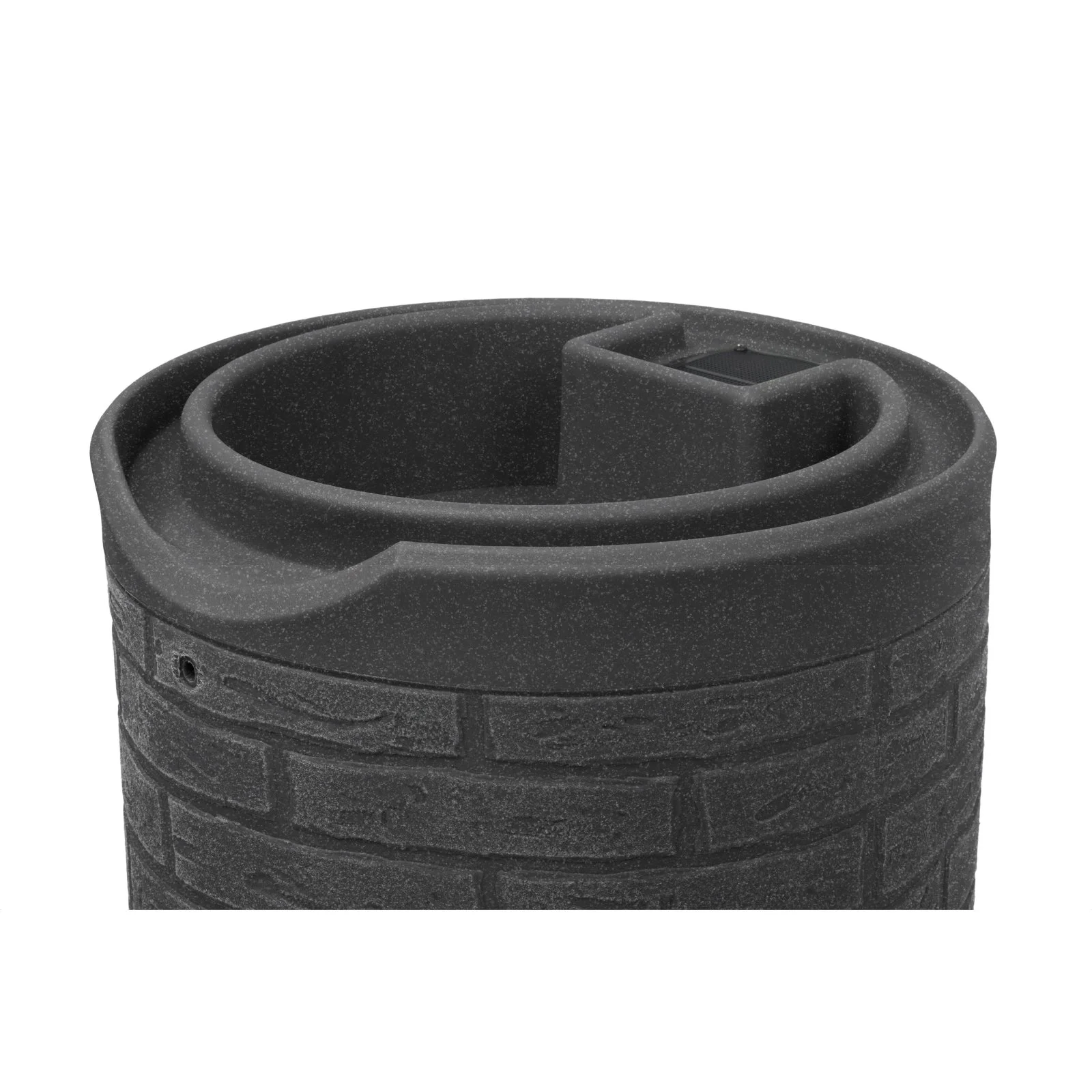 Good Ideas IMP-D50-DAR Impressions Downton Rain Saver Rain Barrel, 50 Gallon, Dark Granite - Image 6