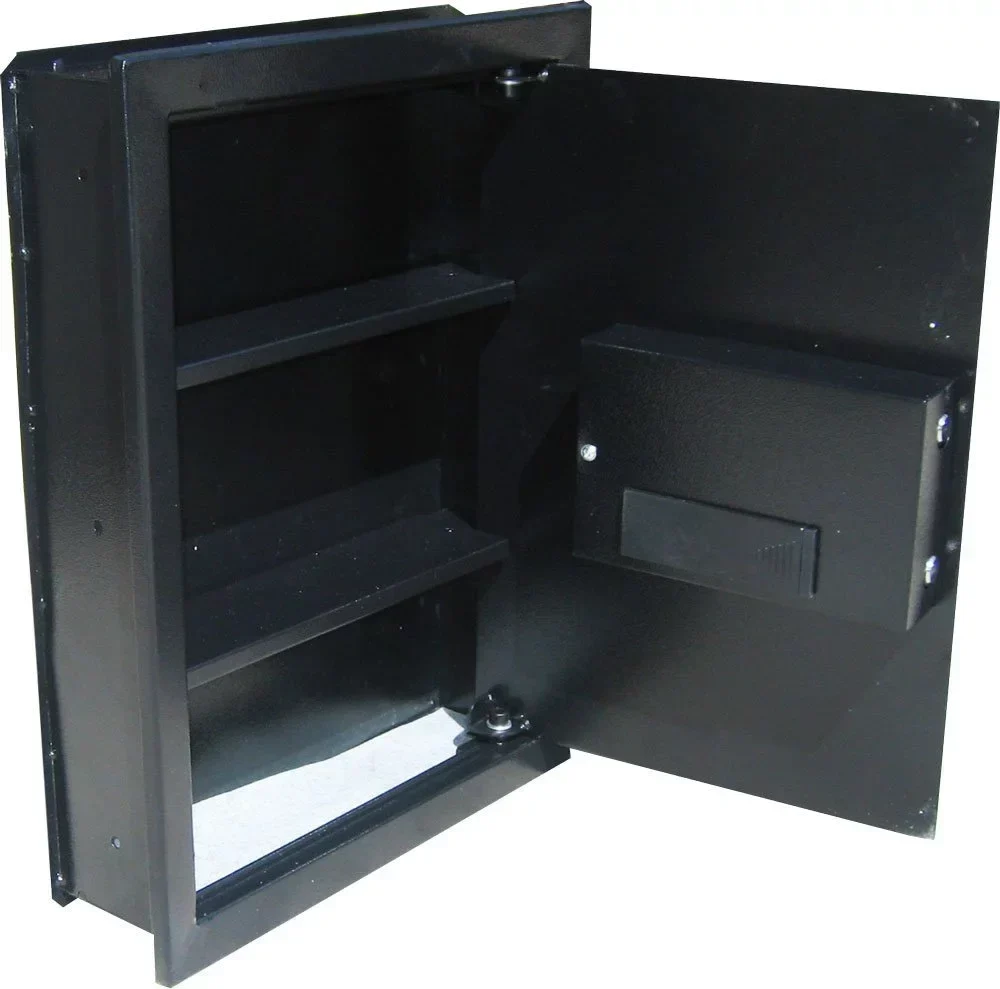 ABLEHOME Biometric Electronic Recessed Hidden Wall Safe - 100 Fingerprints - Image 4 ABLEHOME Biometric Electronic Recessed Hidden Wall Safe - 100 Fingerprints - Image 4