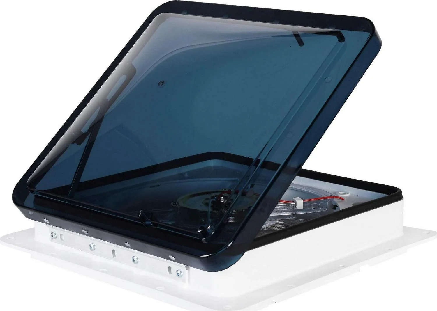 Dometic FanTastic Vent 7350 - Variable Speed Fan Hatch with Automatic Dome Lift -14×14 Standard Roof Window for RV. Camper. Trailer