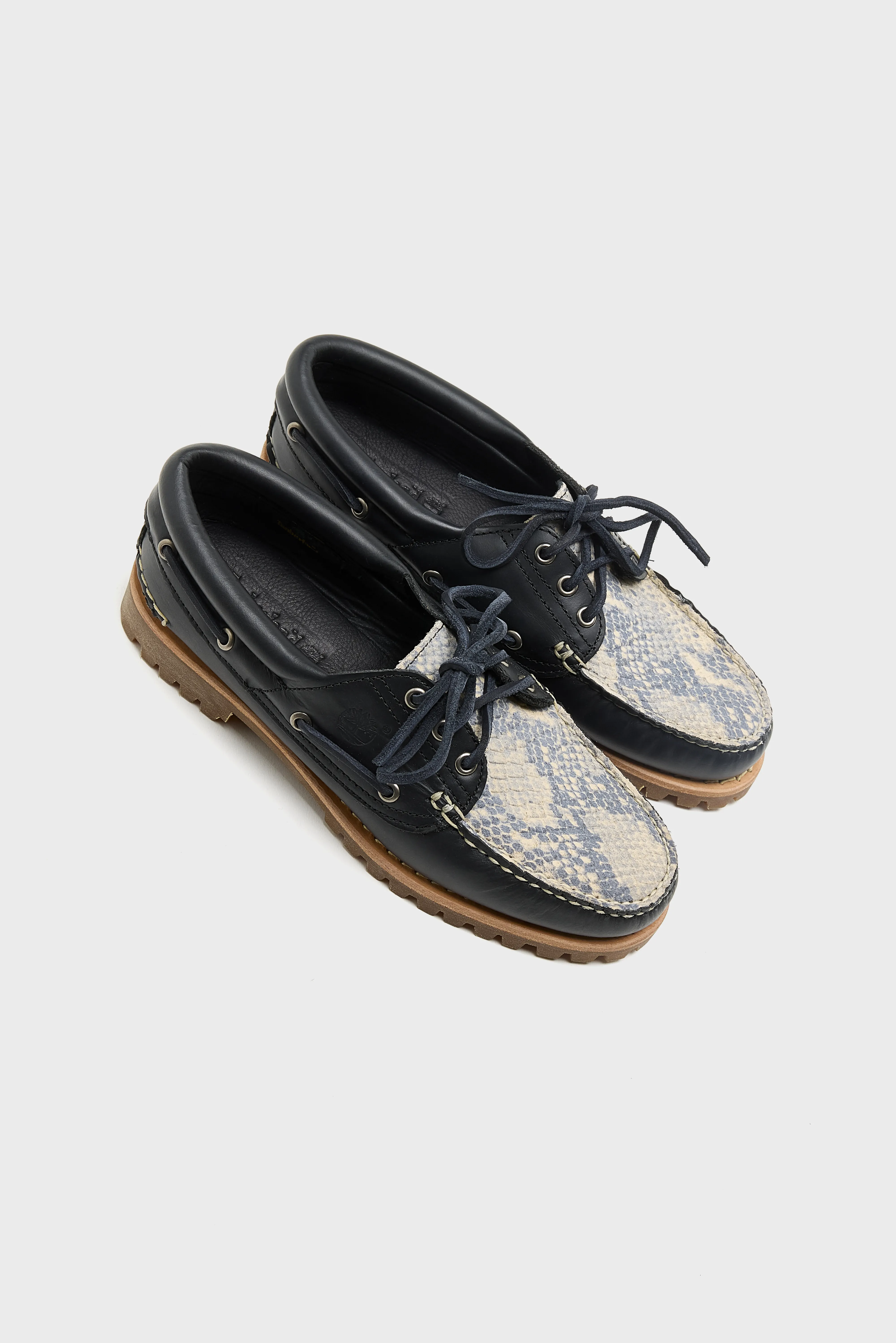 Bellerose Authentic Boat Shoes for Women  (261 / W / BLACK)