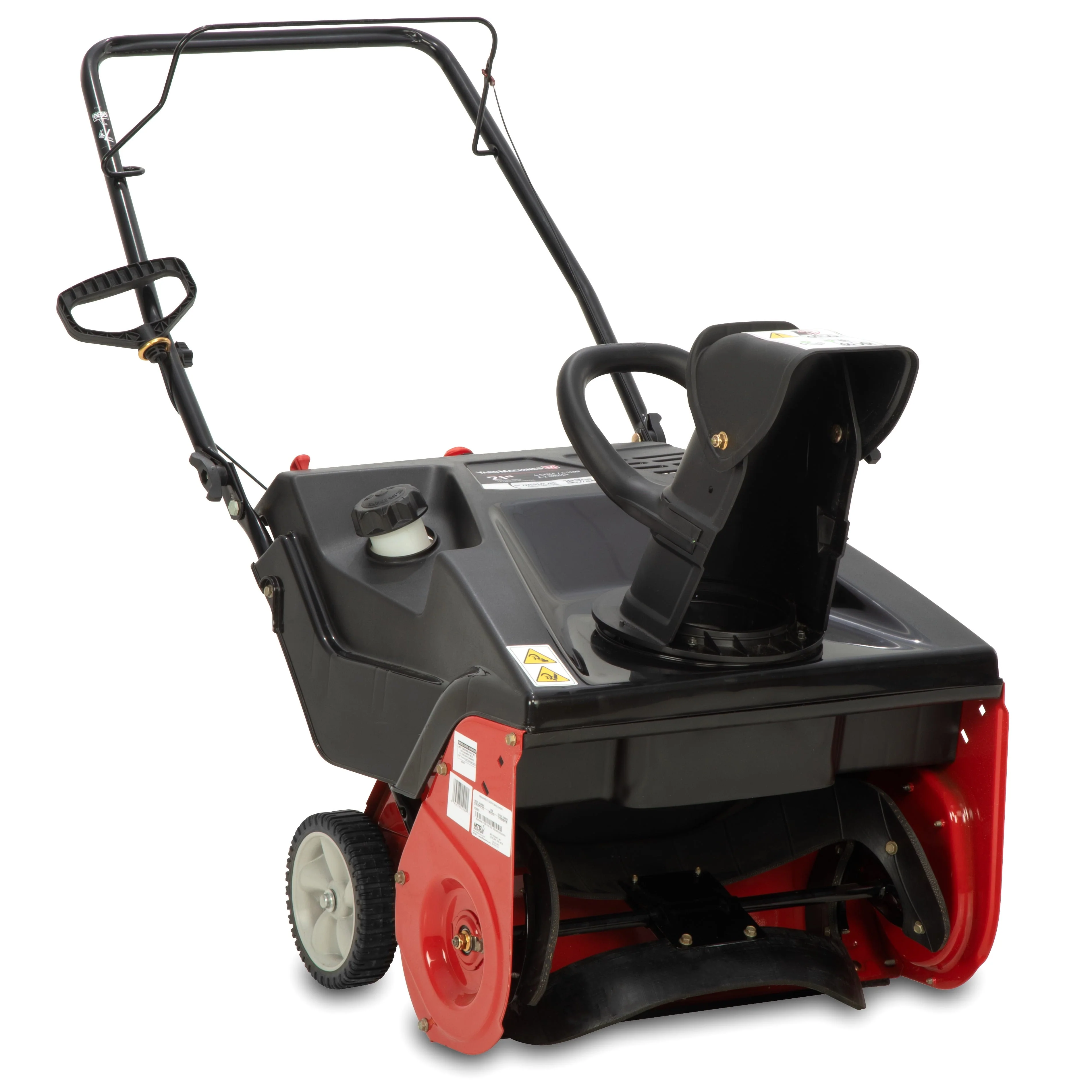 Yard Machines 21" Single - Stage Gas Powered Snow Blower with 123cc Powermore Engine