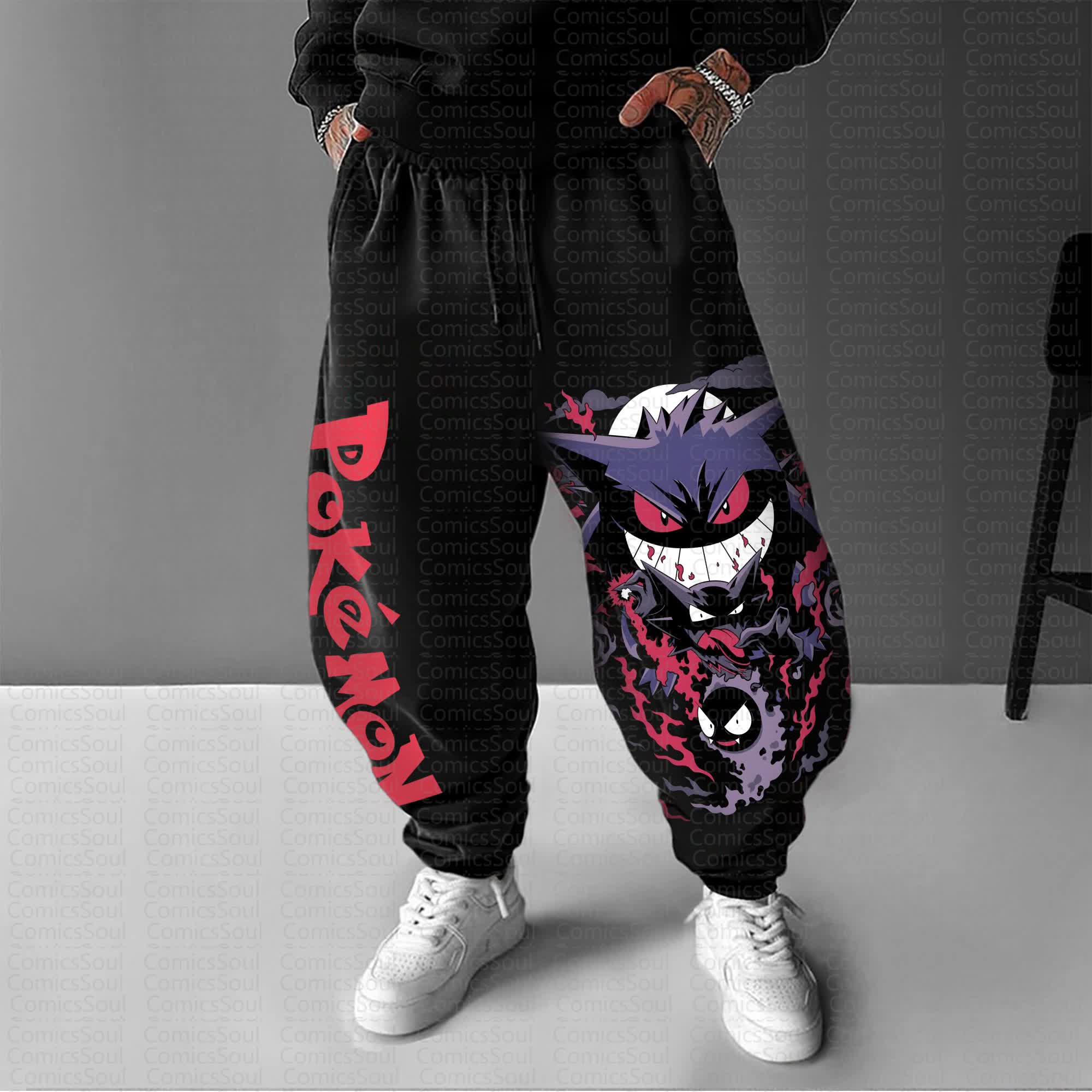 Unisex Anime Inspired Vintage Pants丨Comicssoul