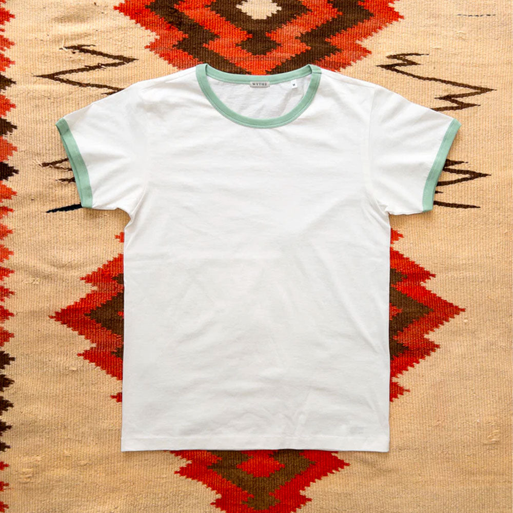Wythe - T shirt Tubular Ringer - Celadon