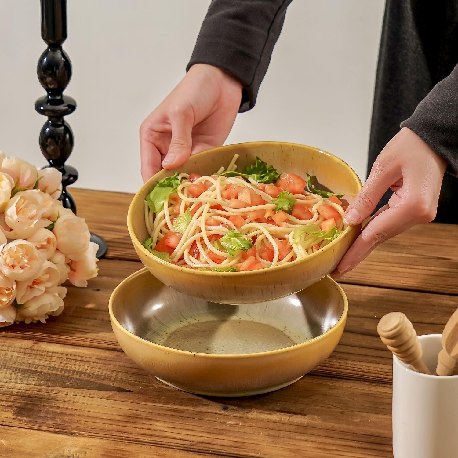 30oz Ceramic bowls set of 4-8