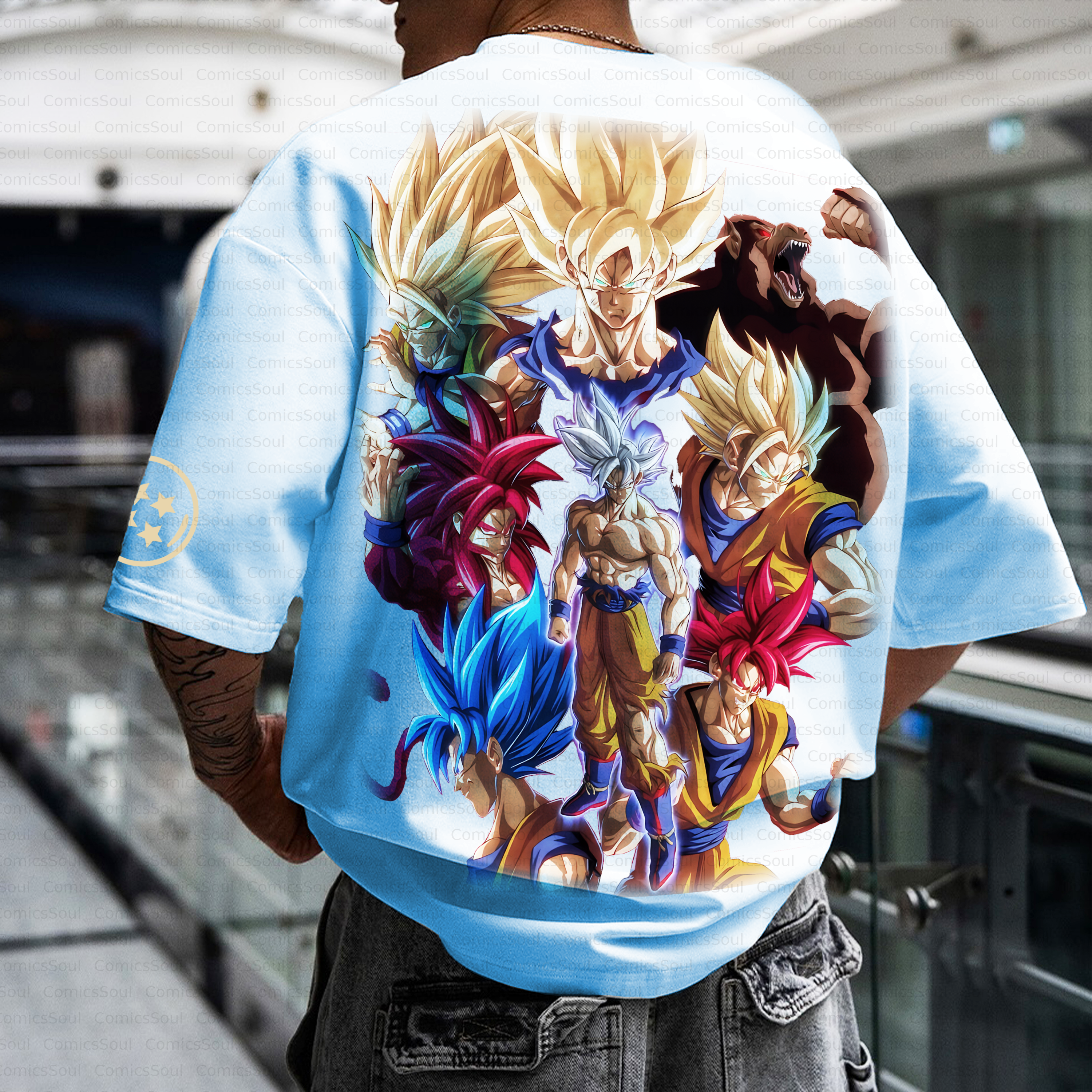 Unisex Anime Inspired Vintage T-Shirt
