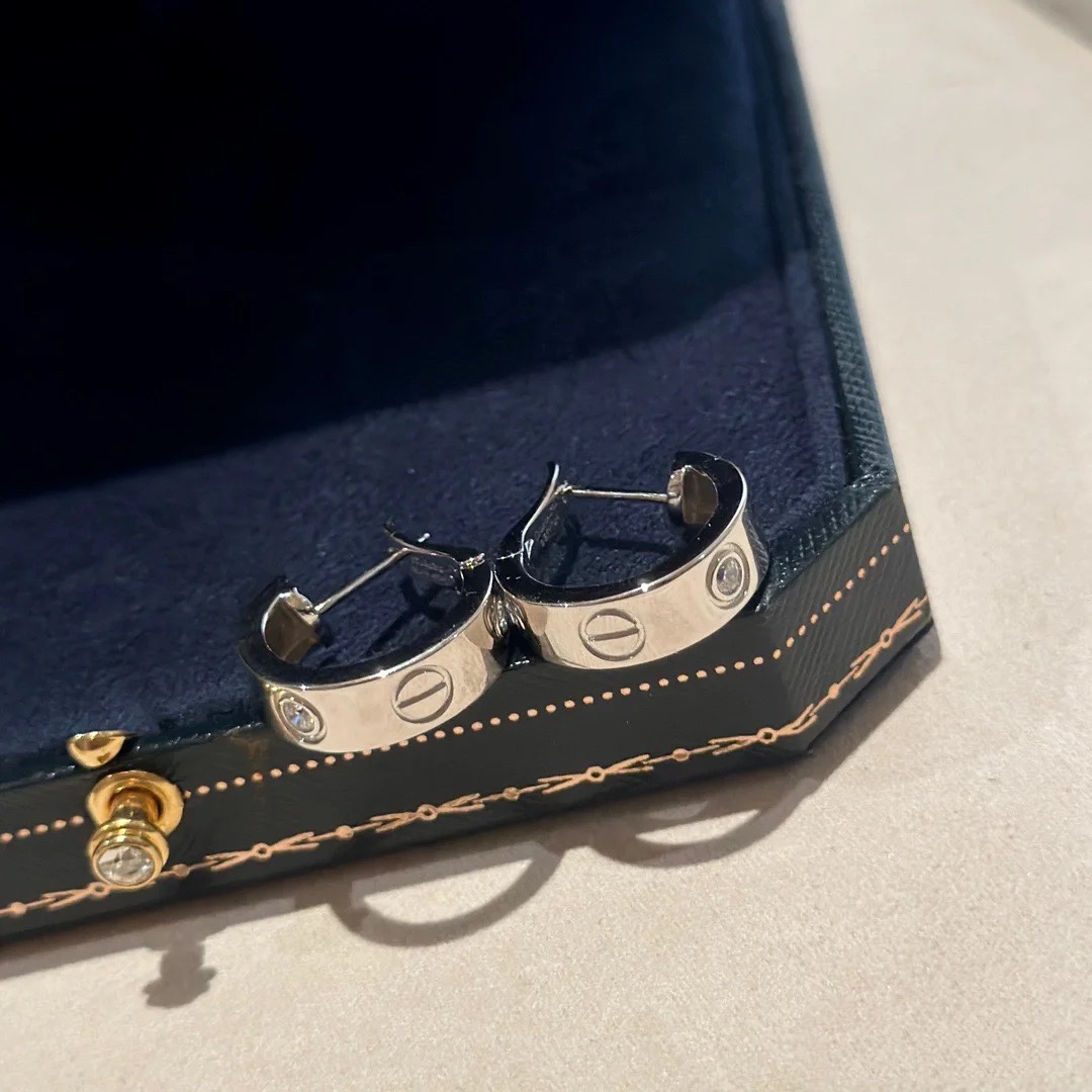 Cartier LEVE Half Hoop Earrings - Original Replica Club