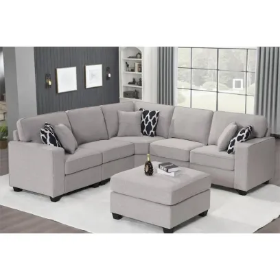 Versatile Reversible Sectional Sofa with Flexible Configuration