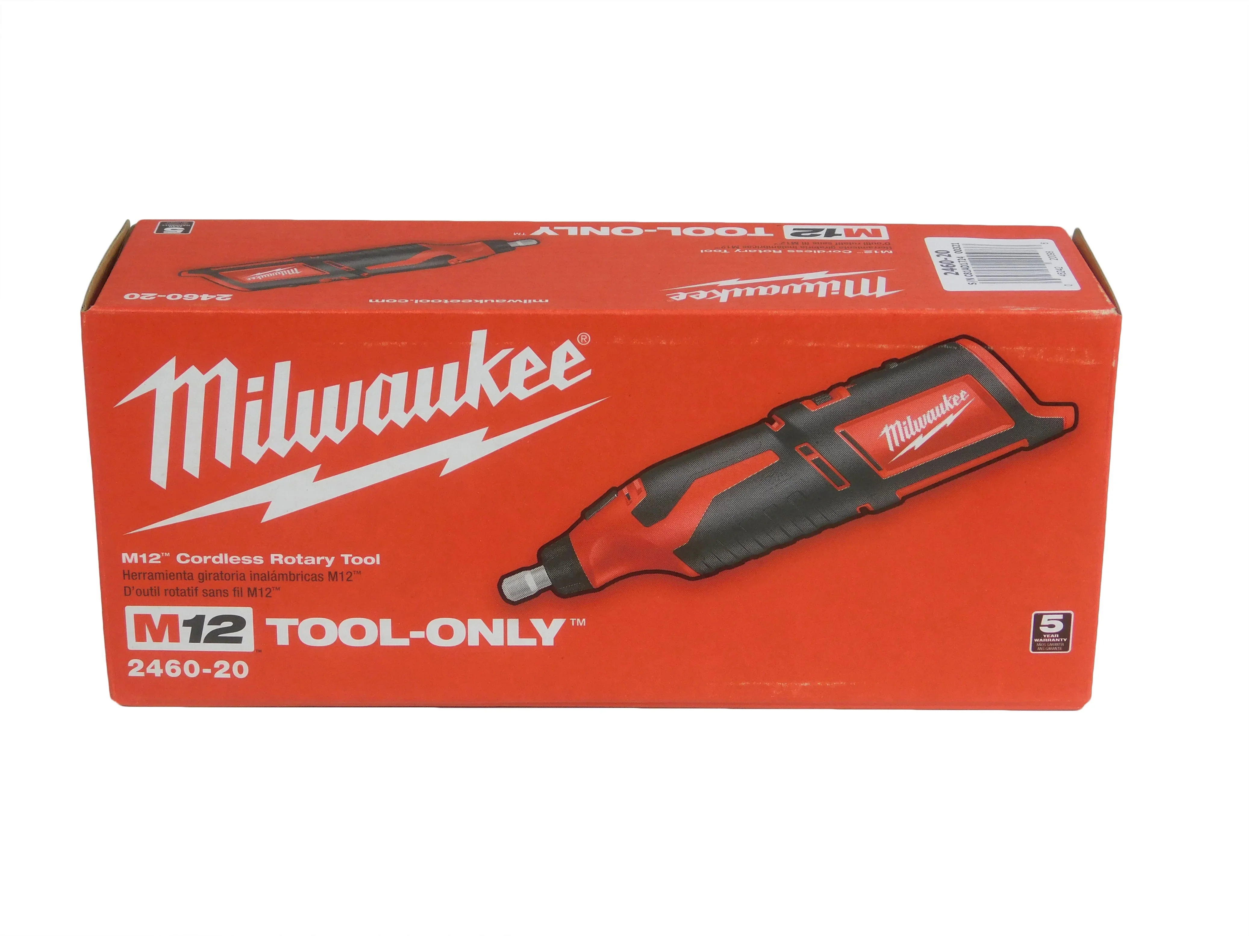 Milwaukee M12 12V Cordless Lithium-Ion Rotary Tool - 2460-20 - Image 4 Milwaukee M12 12V Cordless Lithium-Ion Rotary Tool - 2460-20 - Image 4