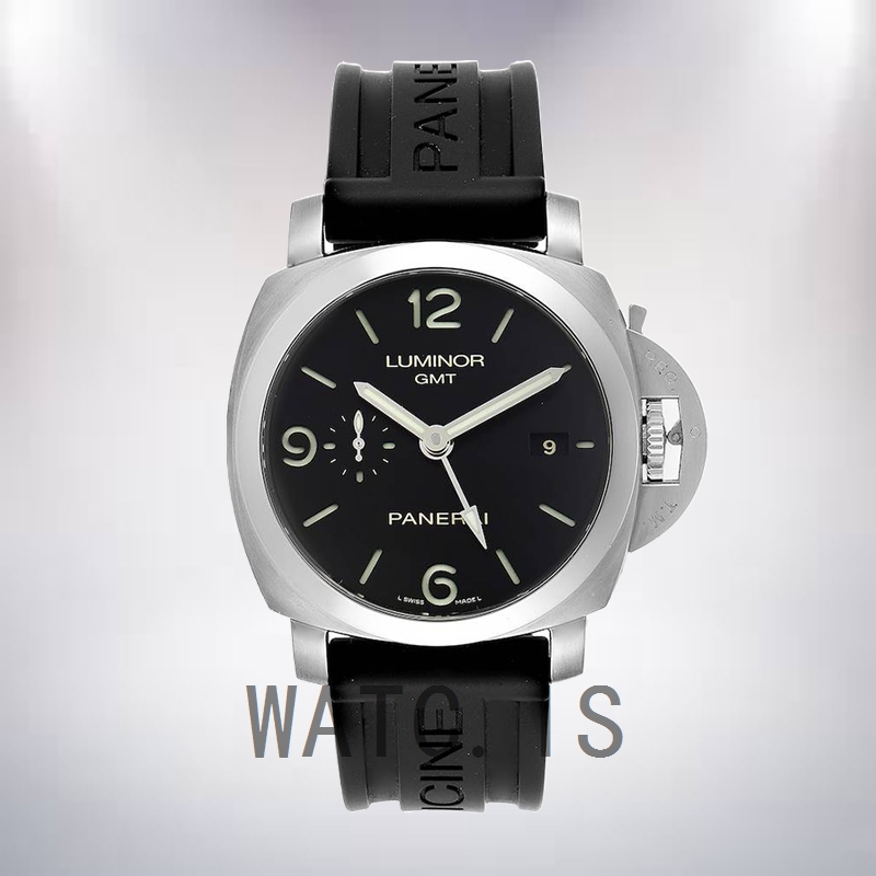 Panerai Luminor GMT PAM00320 Men's 44mm Silver-tone