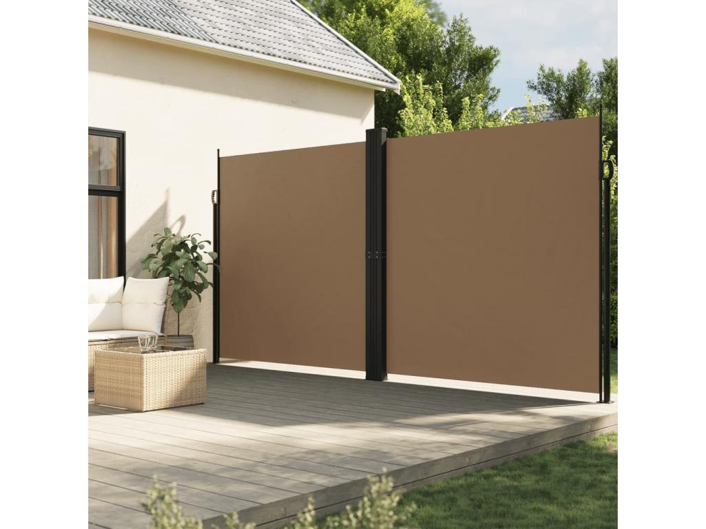 Toldo lateral retráctil topo 200x600 cm