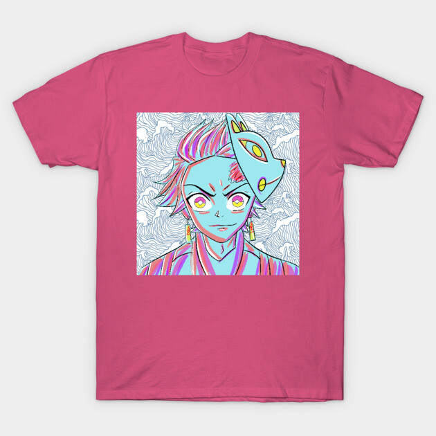 Unisex Anime Inspired Vintage T-Shirt丨Comicssoul