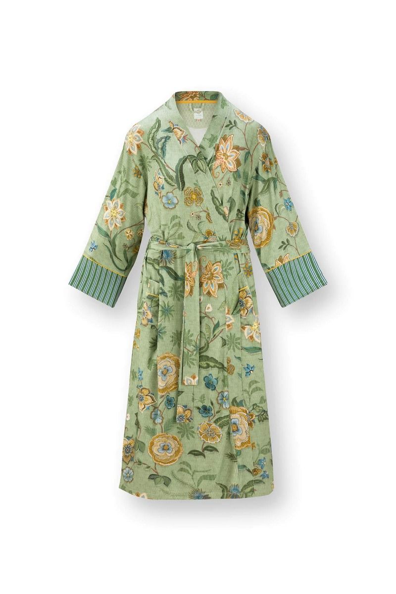 Noa Kimono Safari Bloom Green