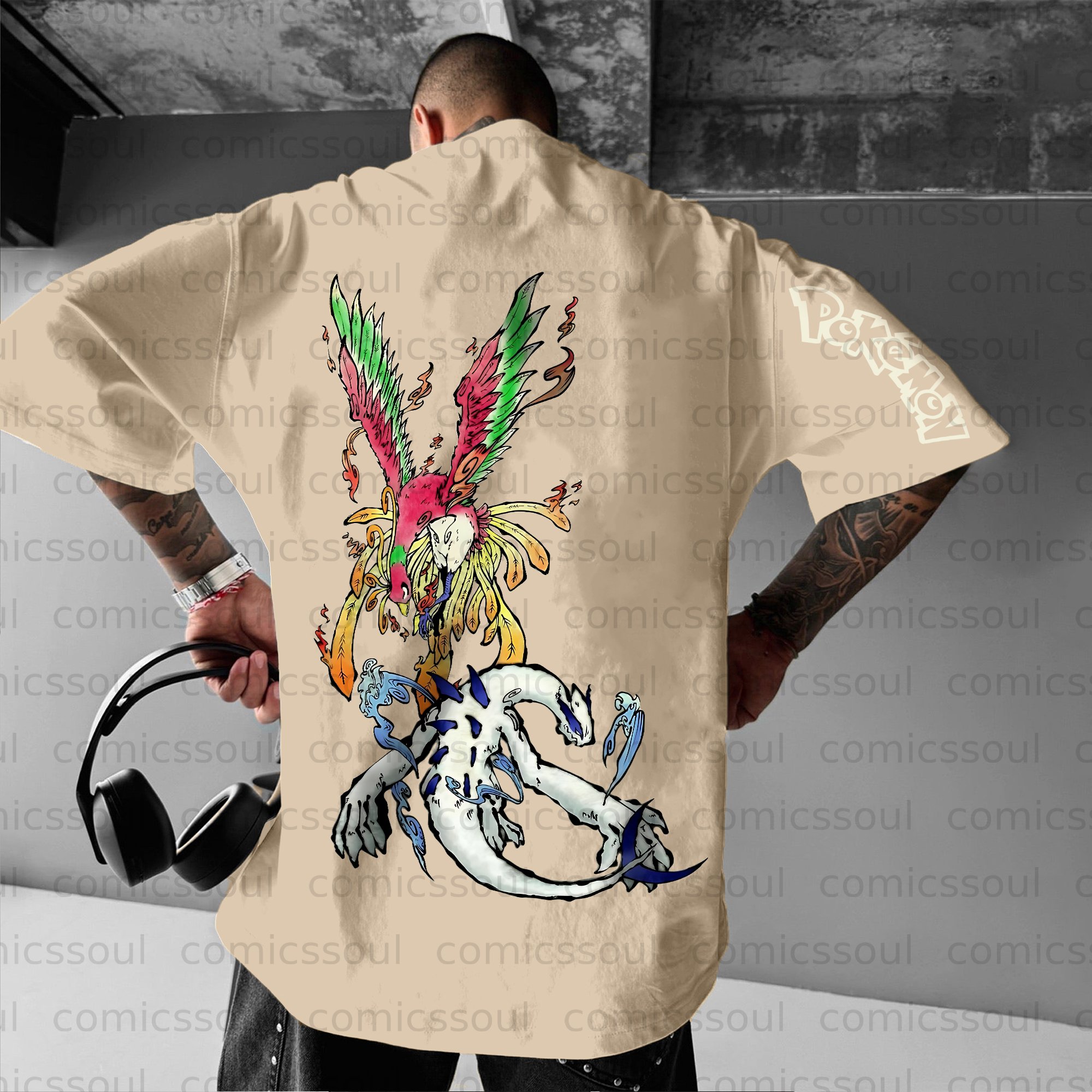 Unisex Anime Inspired Vintage T-Shirt