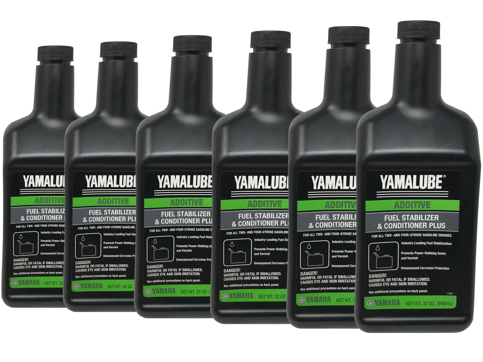 Yamaha OEM Fuel Stabilizer Conditioner Plus ACC - FSTAB - PL - 32 - 6 Pack
