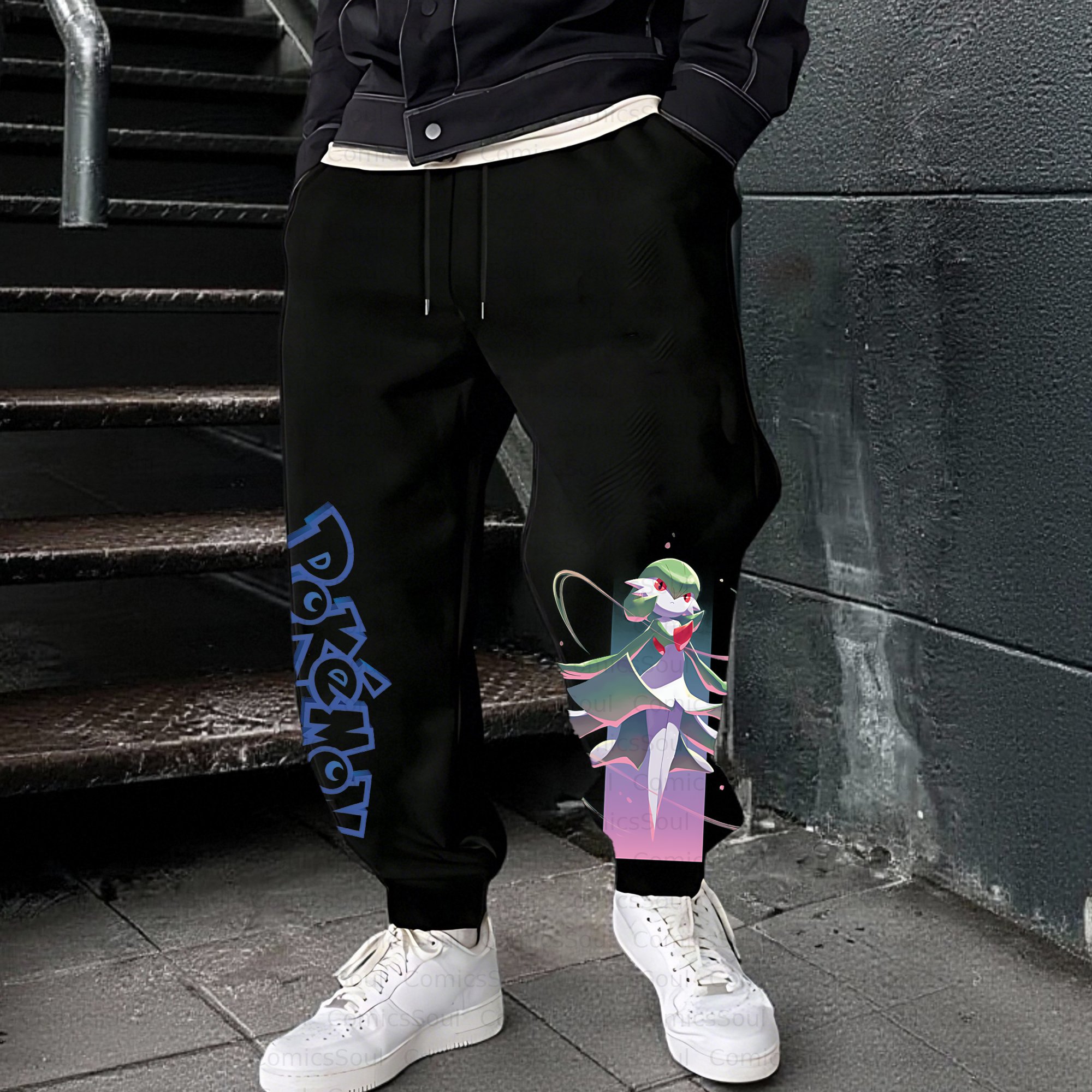 Unisex Casual Anime Streetwear Pant