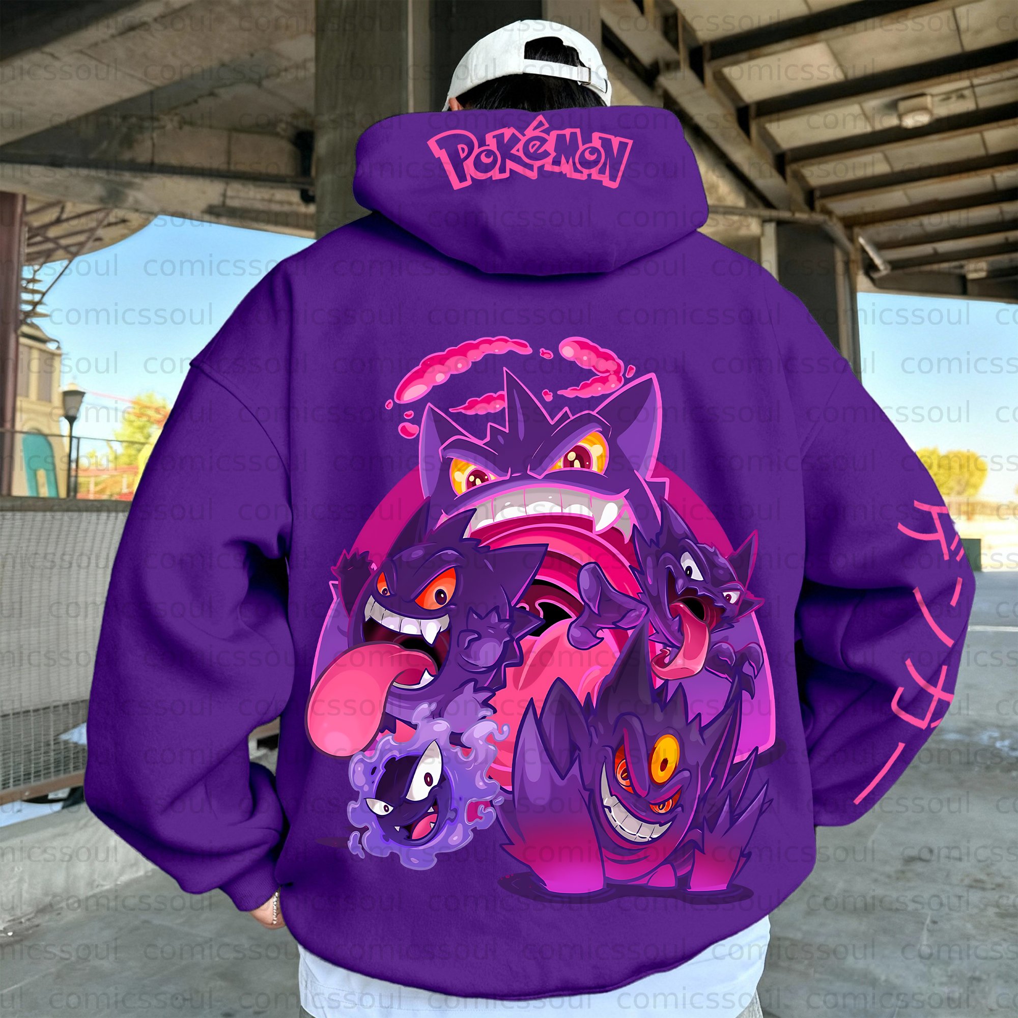 Unisex Anime Graphic Streetwear Wintage Plush Hoodie