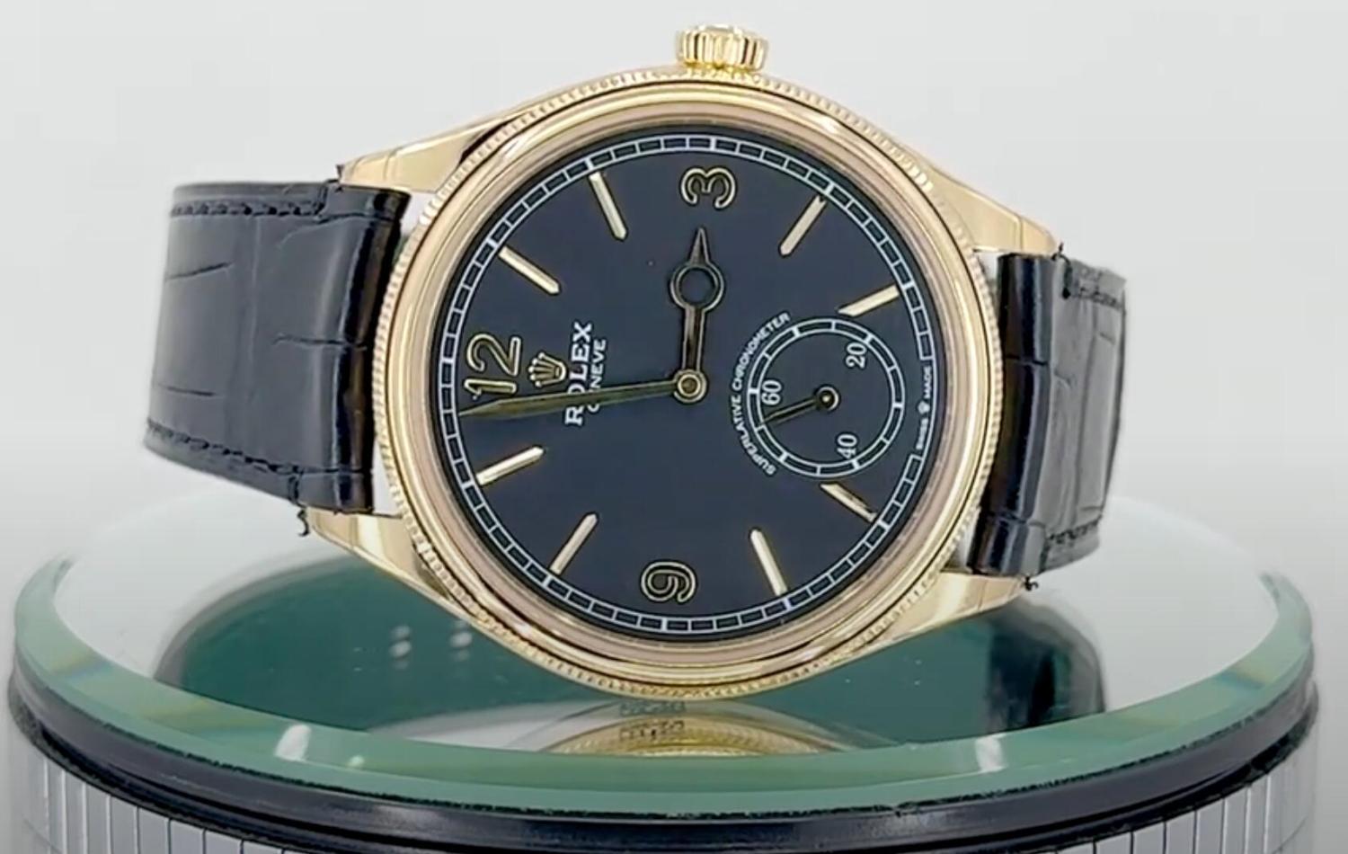 Rolex 1908 Yellow Gold 52508 0002 39 mm Replica Watch