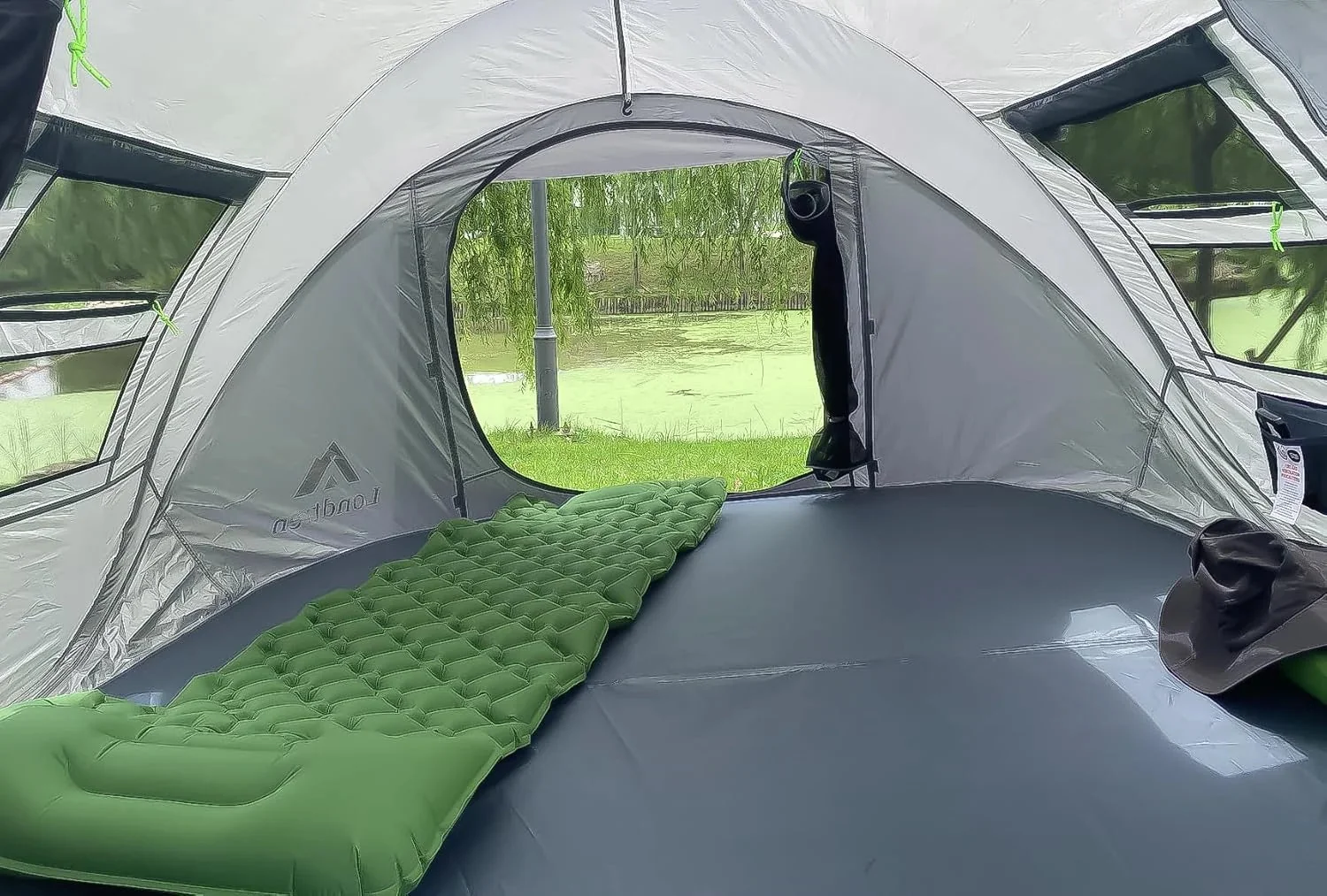 4 Person Pop-Up Camping Tent, Waterproof, 2 Doors, Automatic Setup - Image 3 4 Person Pop-Up Camping Tent, Waterproof, 2 Doors, Automatic Setup - Image 3