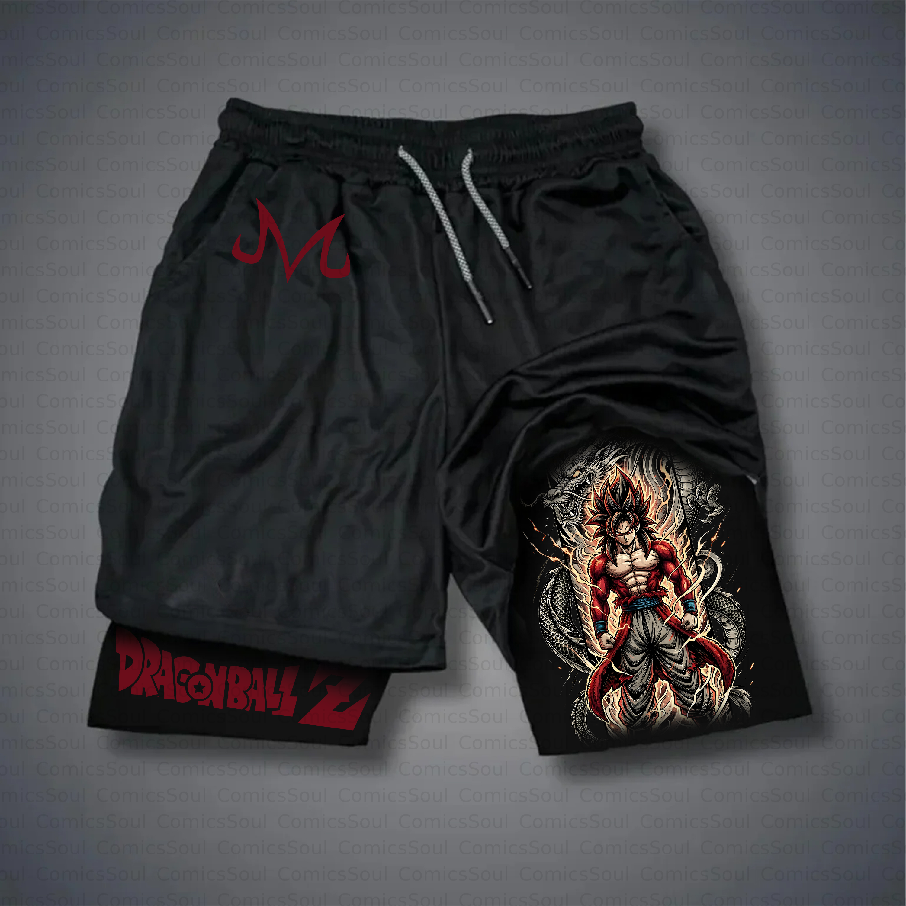 Unisex Casual Anime Style Shorts