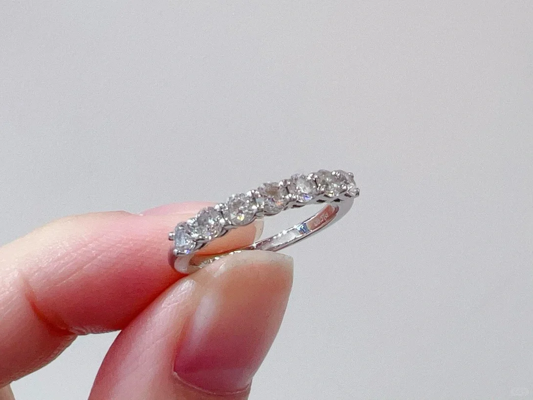 Tiffany Forever Band Ring - 7 Diamonds - Original Replica Club