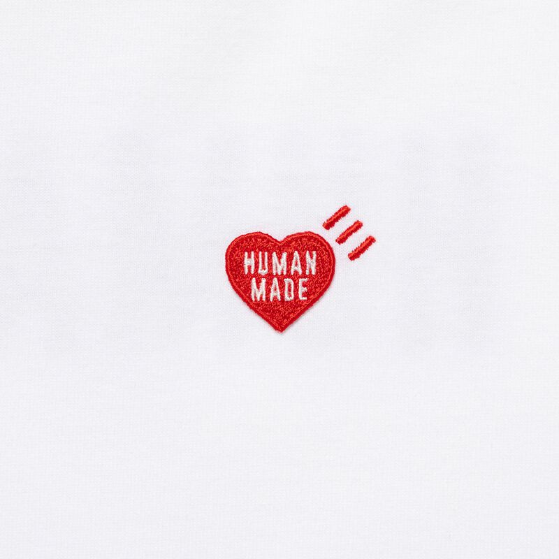 HUMAN MADE HEART BADGE L/S T-SHIRT