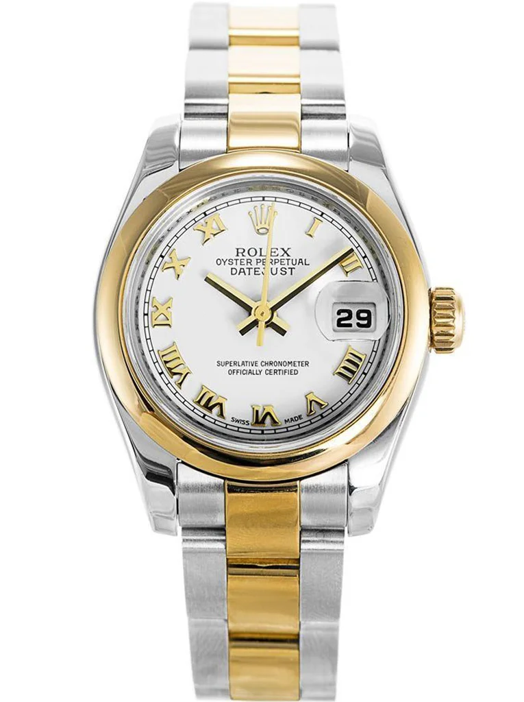 Rolex Datejust 26mm White Dial 179163