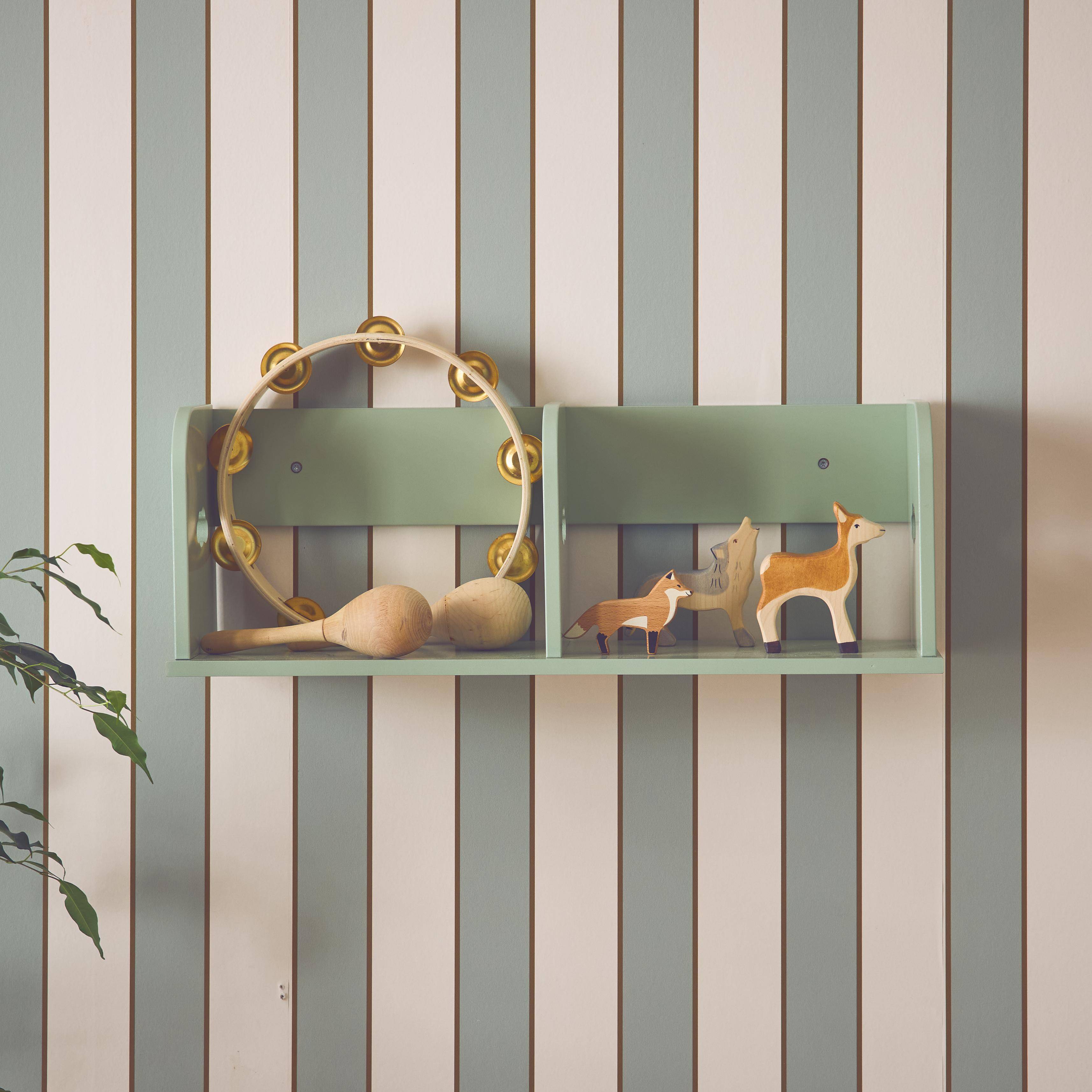 Nephos - Estantería de pared para dormitorio infantil 60cm
