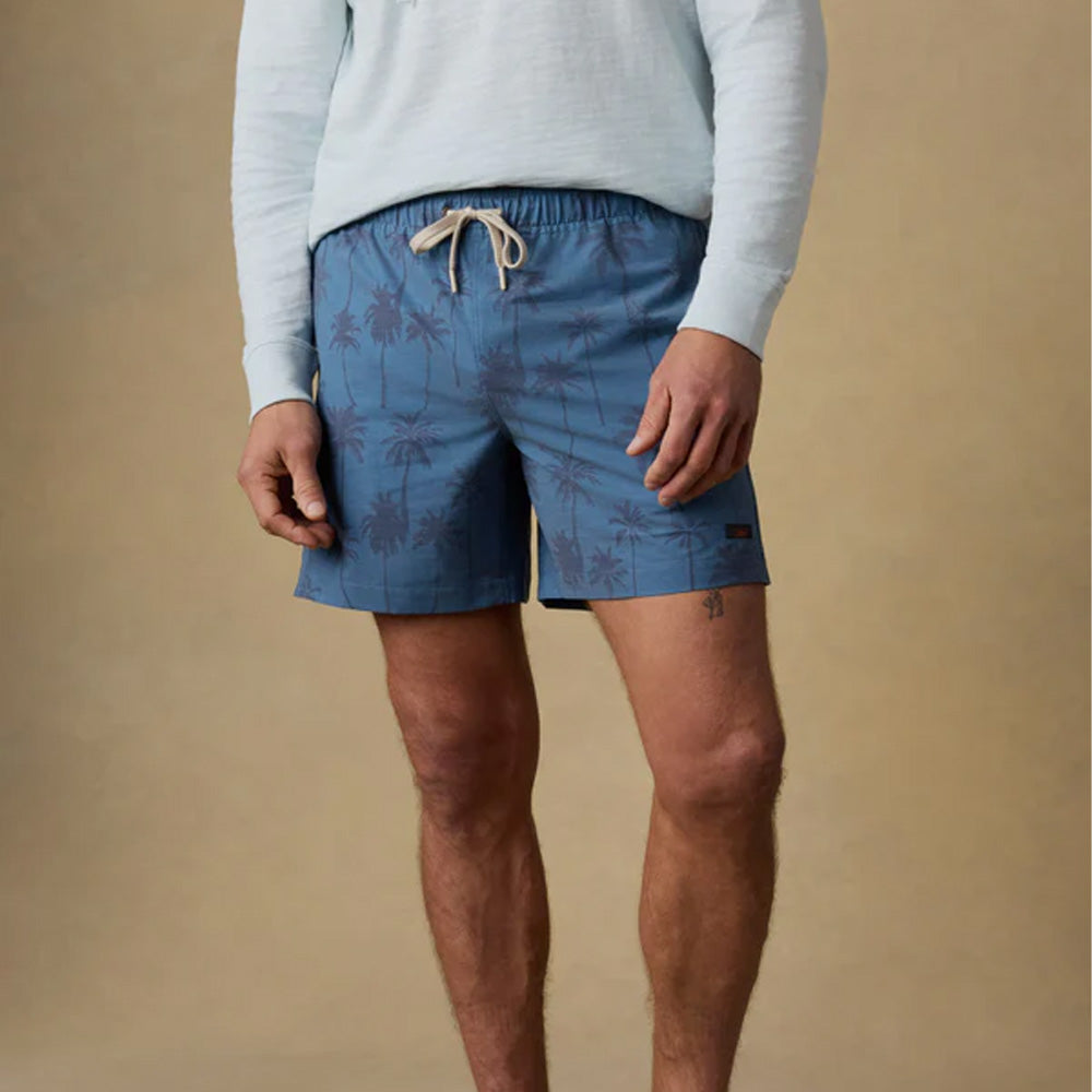 Faherty - Maillot de bain All Day Trunk - Ocean Shore Trees