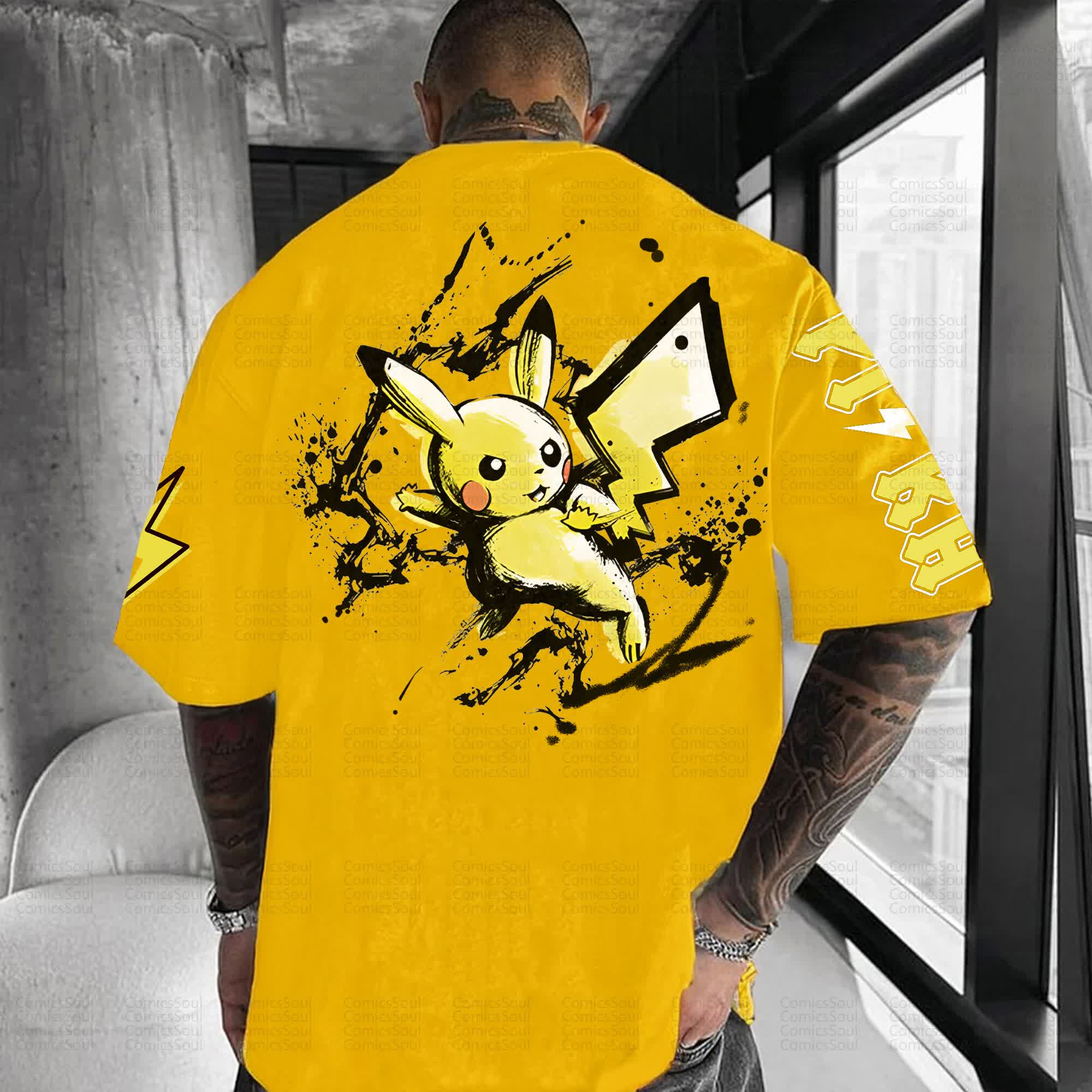 Unisex Anime Inspired Vintage T-Shirt丨Comicssoul