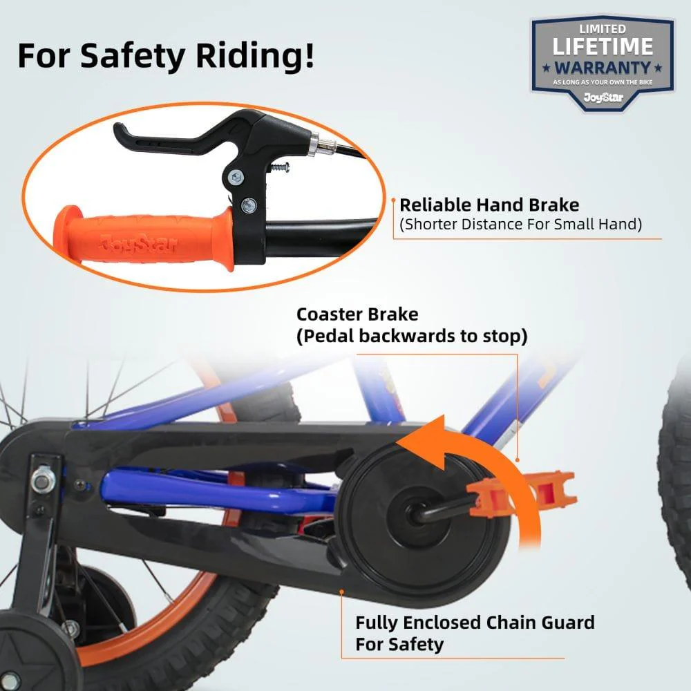 JOYSTAR NEO 20 Inch Kids Bike with Training Wheels