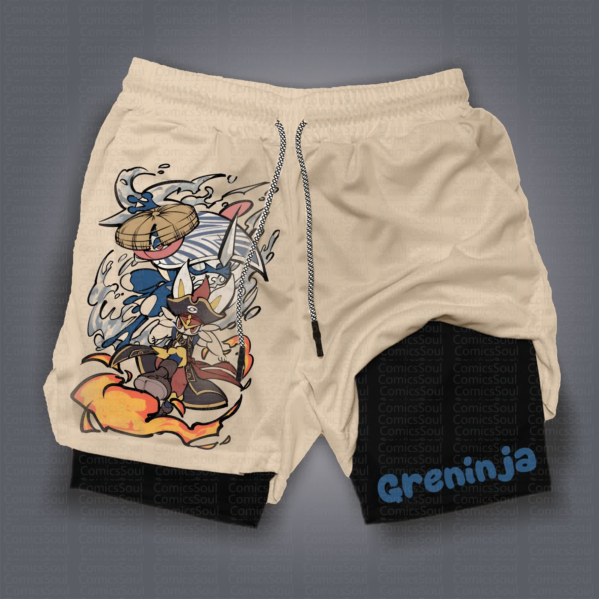 Unisex Casual Anime Streetwear Shorts 丨Comicssoul