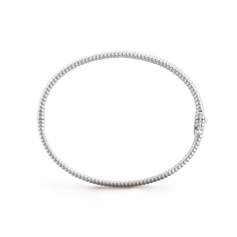 Replicate Perlée diamonds bracelet, 1 row, medium model(1:1 replica) - Original Replica Club