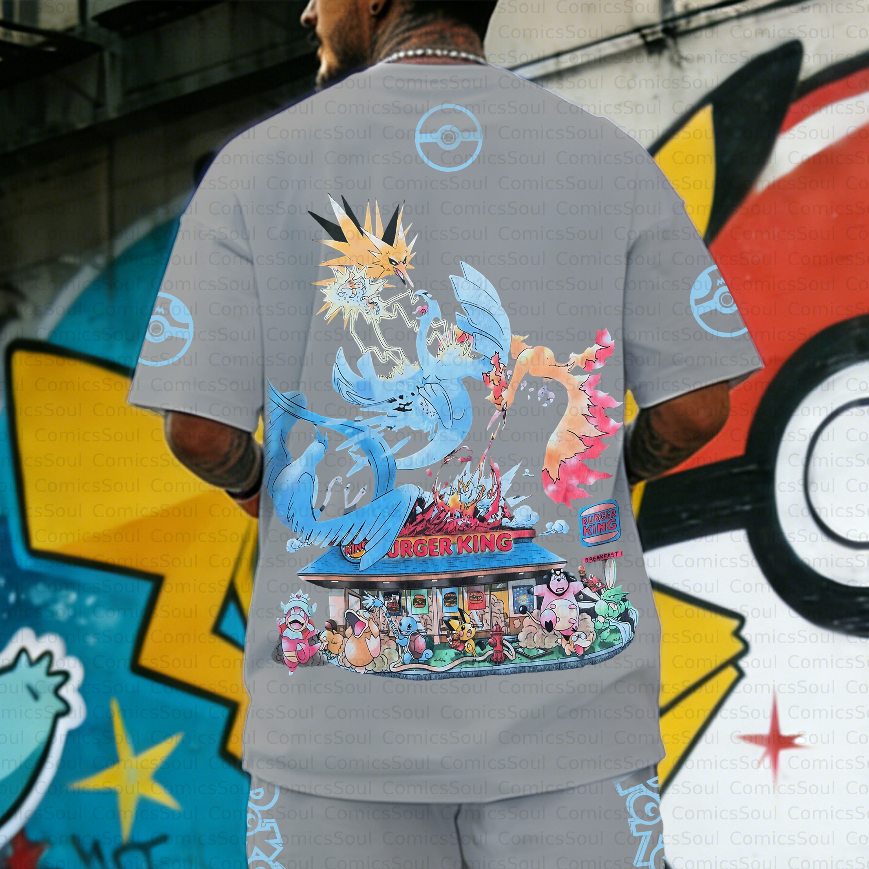 Unisex Anime Inspired Vintage T-Shirt