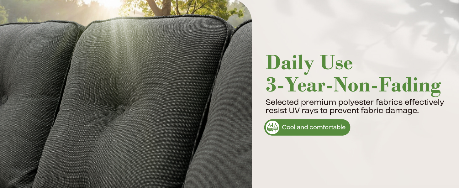 Patio furniture set