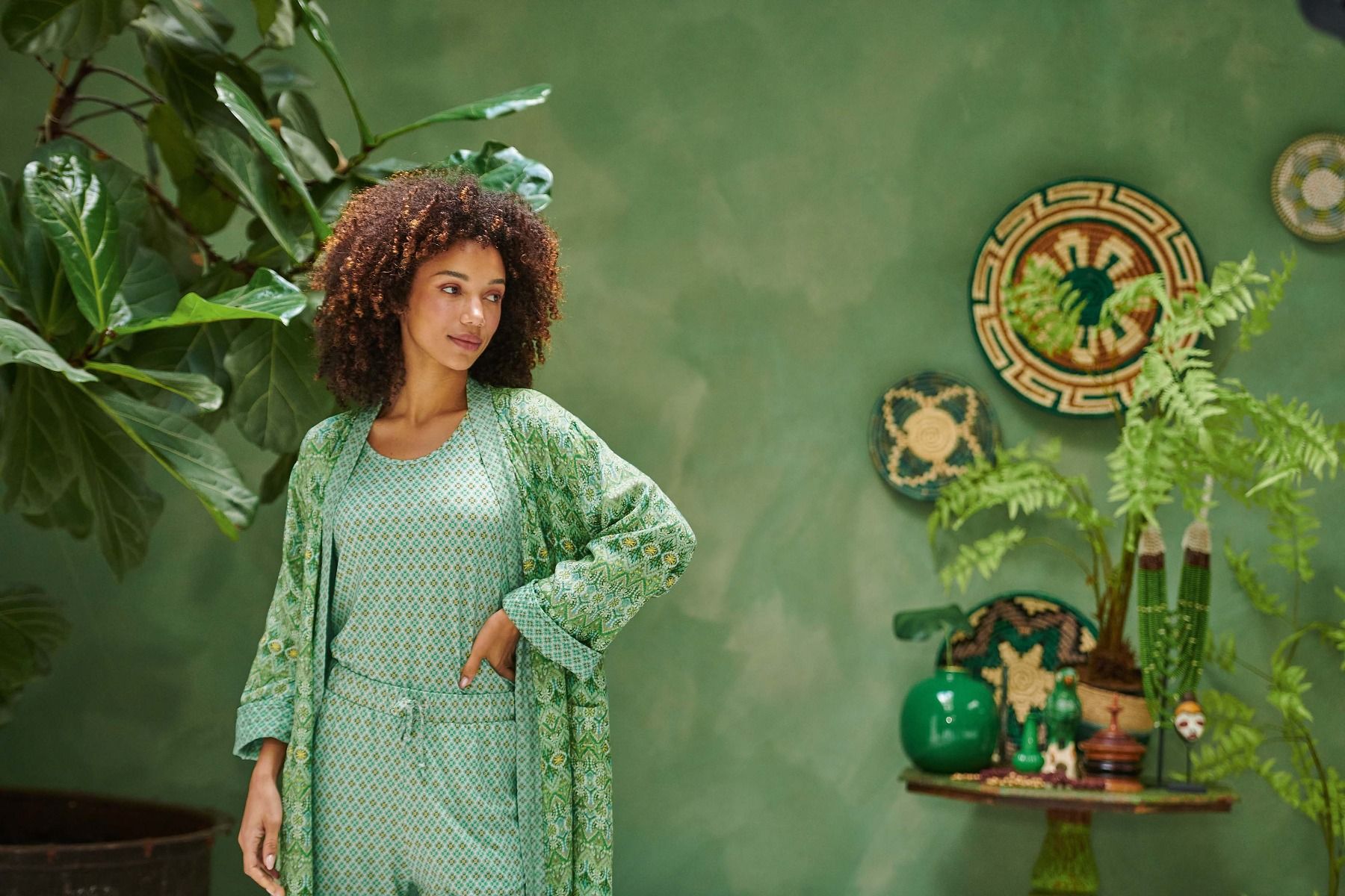 Naomi Kimono Ashanti Green